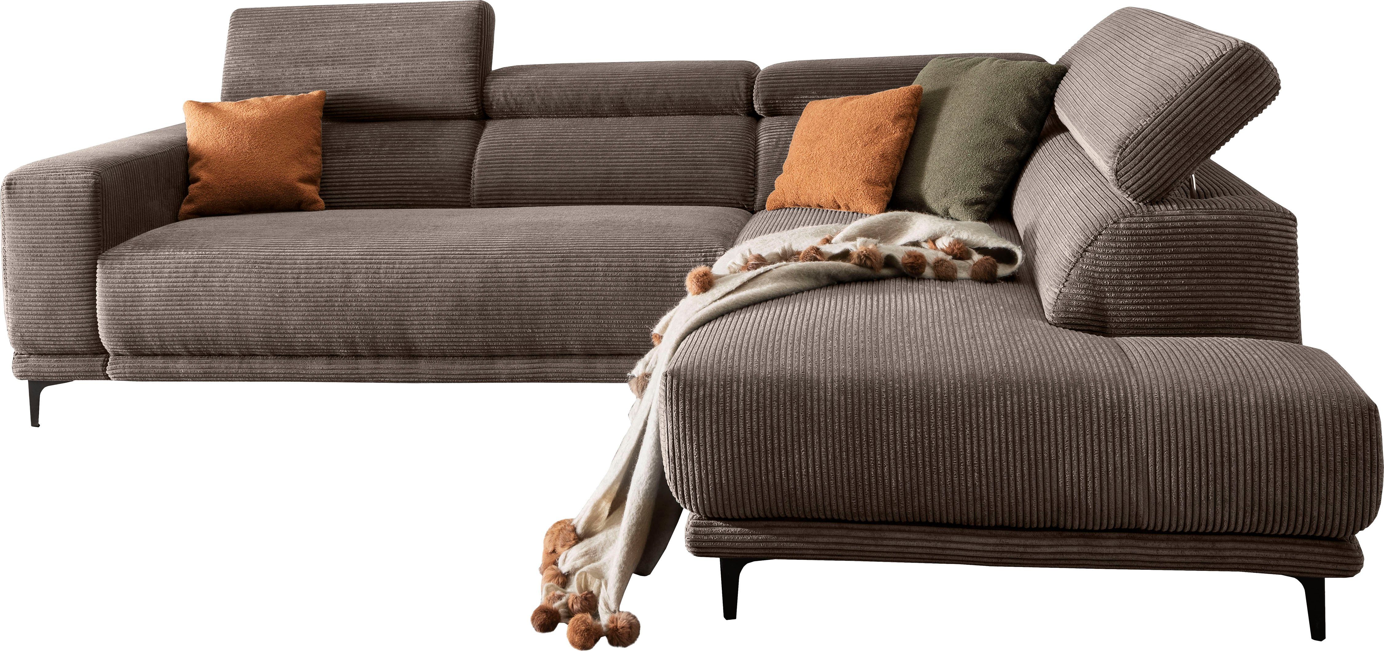 alina Ecksofa Hikari, wahlweise mit Sitzvorzug, günstig online kaufen