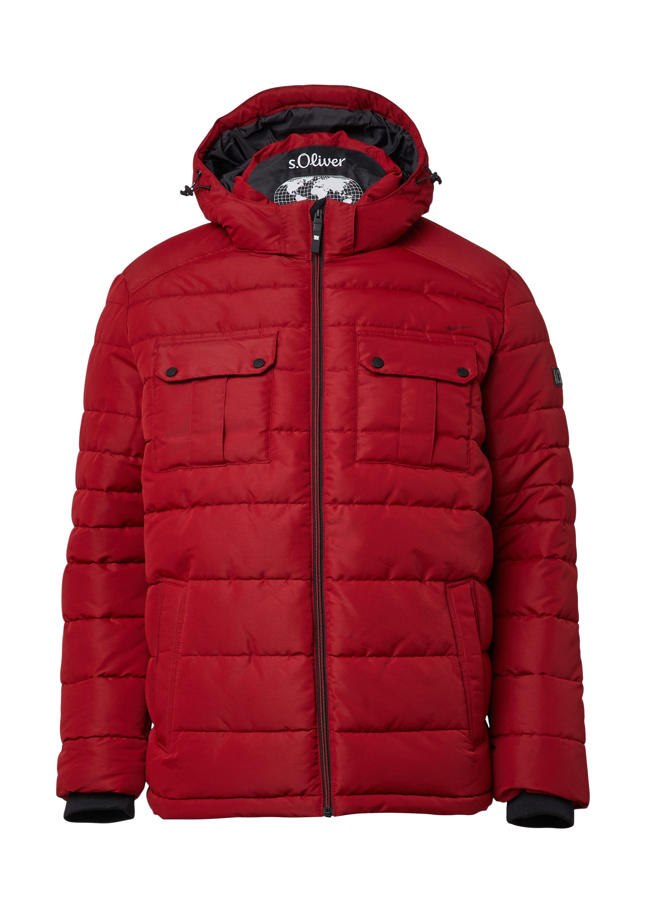 Stepp Jacke Winterjacke S Oliver Rot Rote Herren Jacken Online