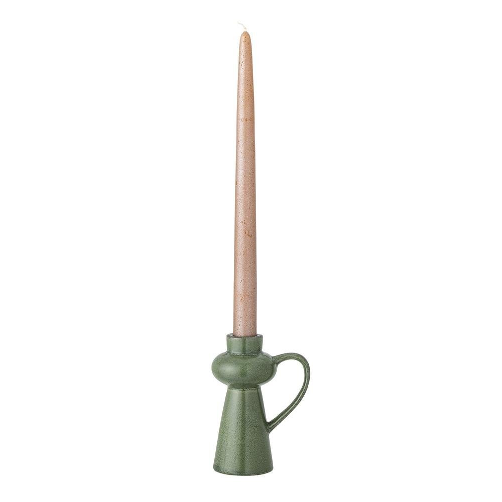 Bloomingville Kerzenständer Fija, Grün Steingut 13cm günstig online kaufen