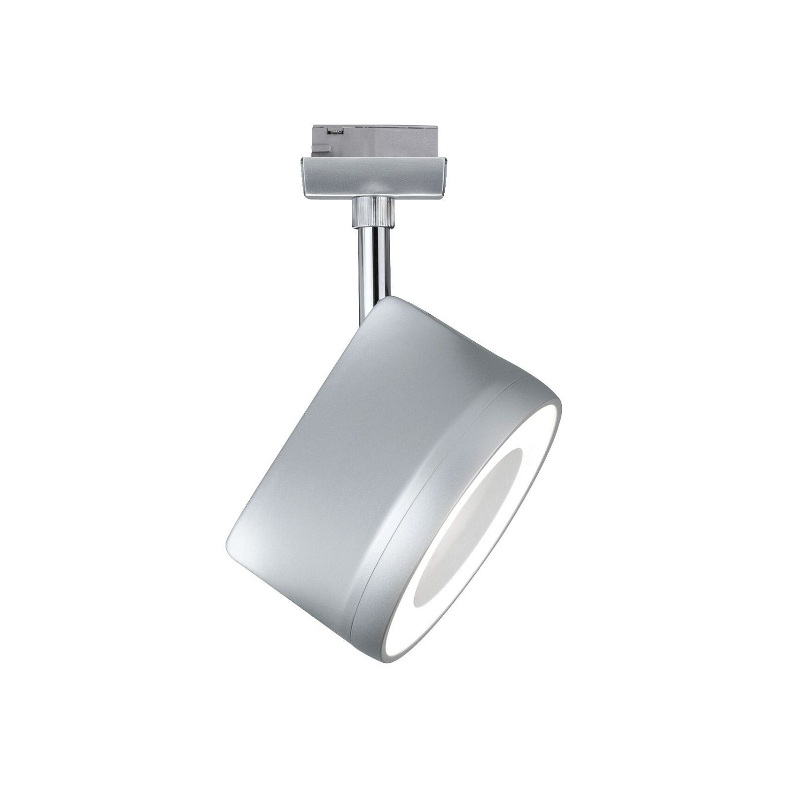 Paulmann Schienensystem-Leuchten URail Schienenspot Arena 950lm 15,3W 4000K 230V Chrom matt, Chrom, LED fest integriert, Neutralweiß, dimmbar, Einzelspot