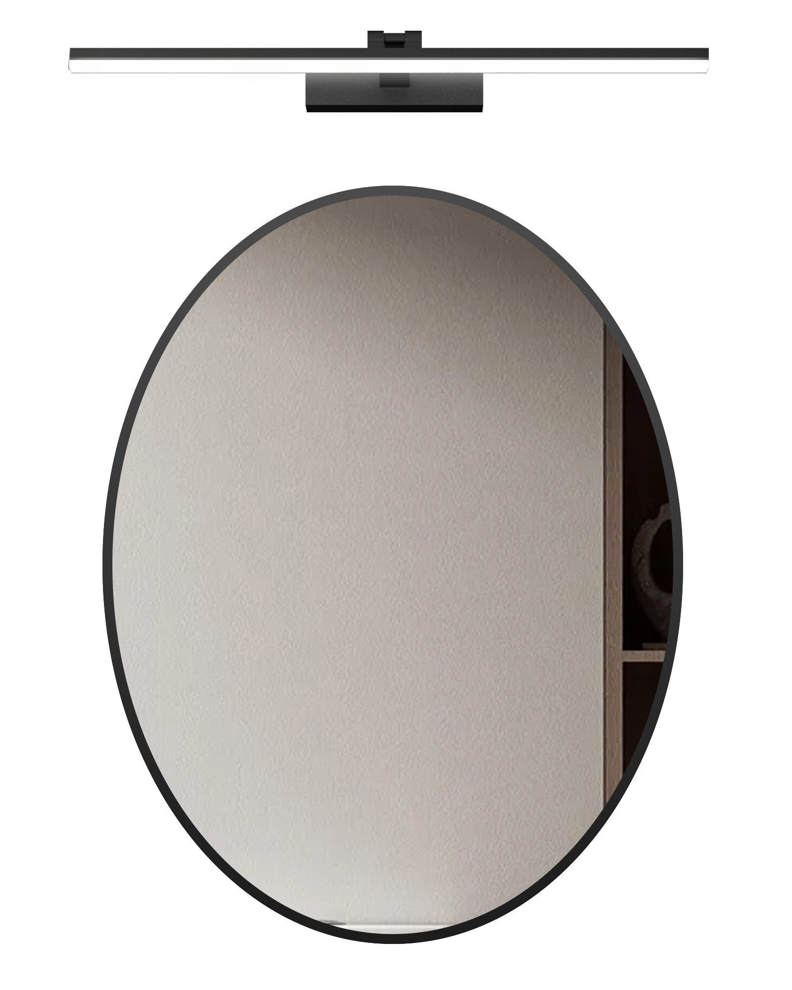 WDWRITTI Badspiegel Oval 80x60 70x50 mit günstig online kaufen