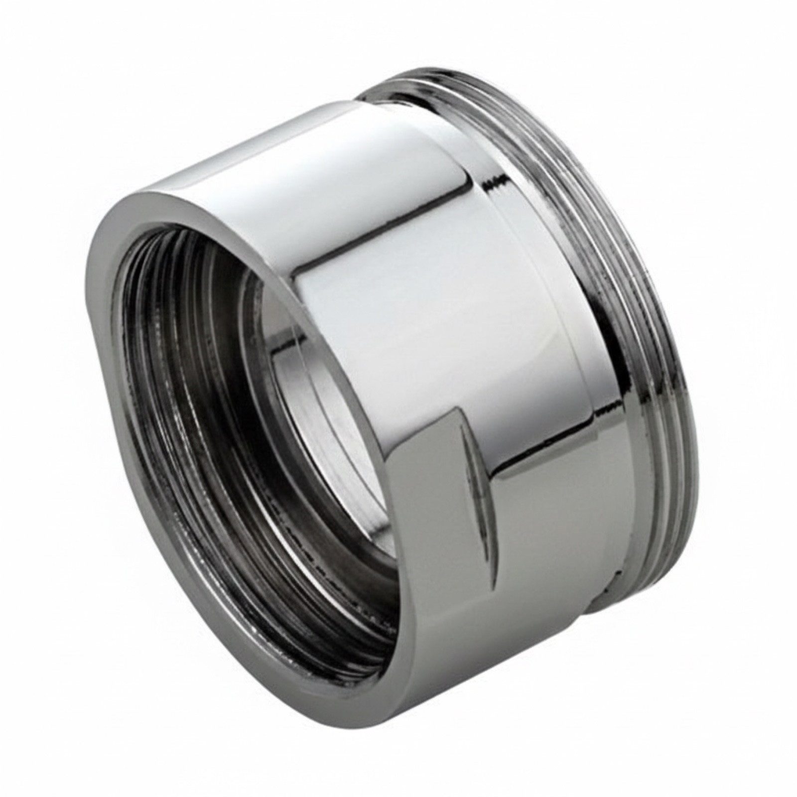 HAC24 Anschlussstück Adapter M28X1 Außengewinde auf M24X1 Innengewinde Reduzierstück, (1-tlg), für gängige Wannenarmaturen