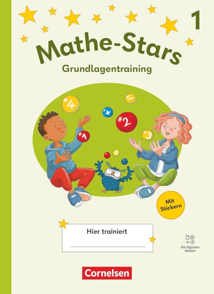 Mathe-Stars - Grundlagentraining Ausgabe ab 2025 - 1. Schuljahr / diverse