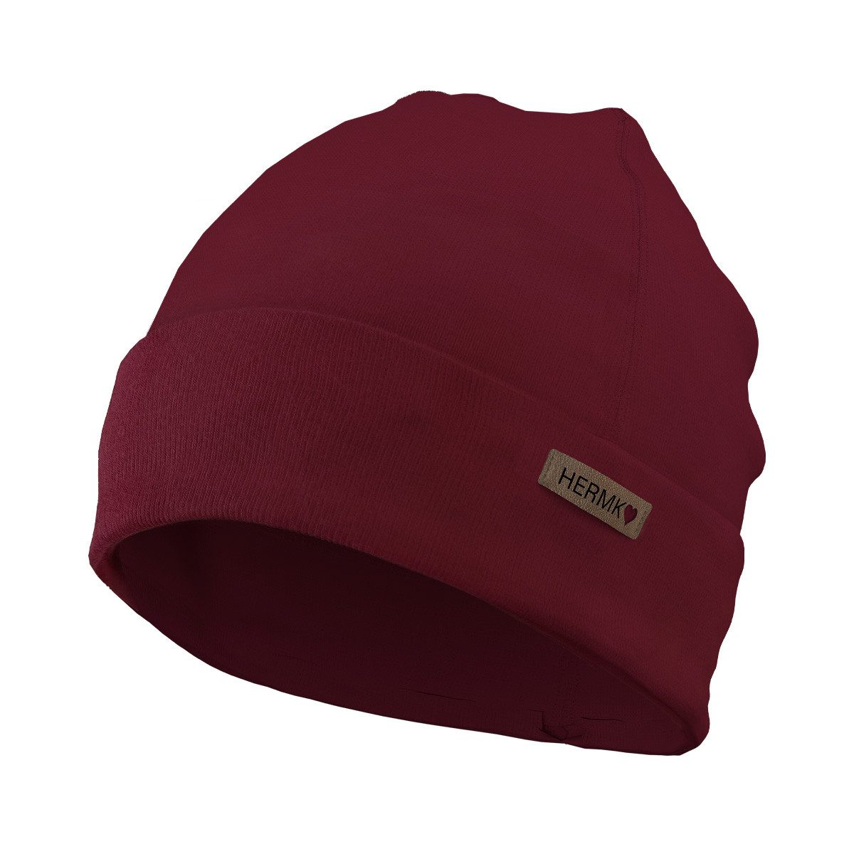 HERMKO Beanie 881910 Mütze für Damen und Herren aus 100% Bio-Baumwolle