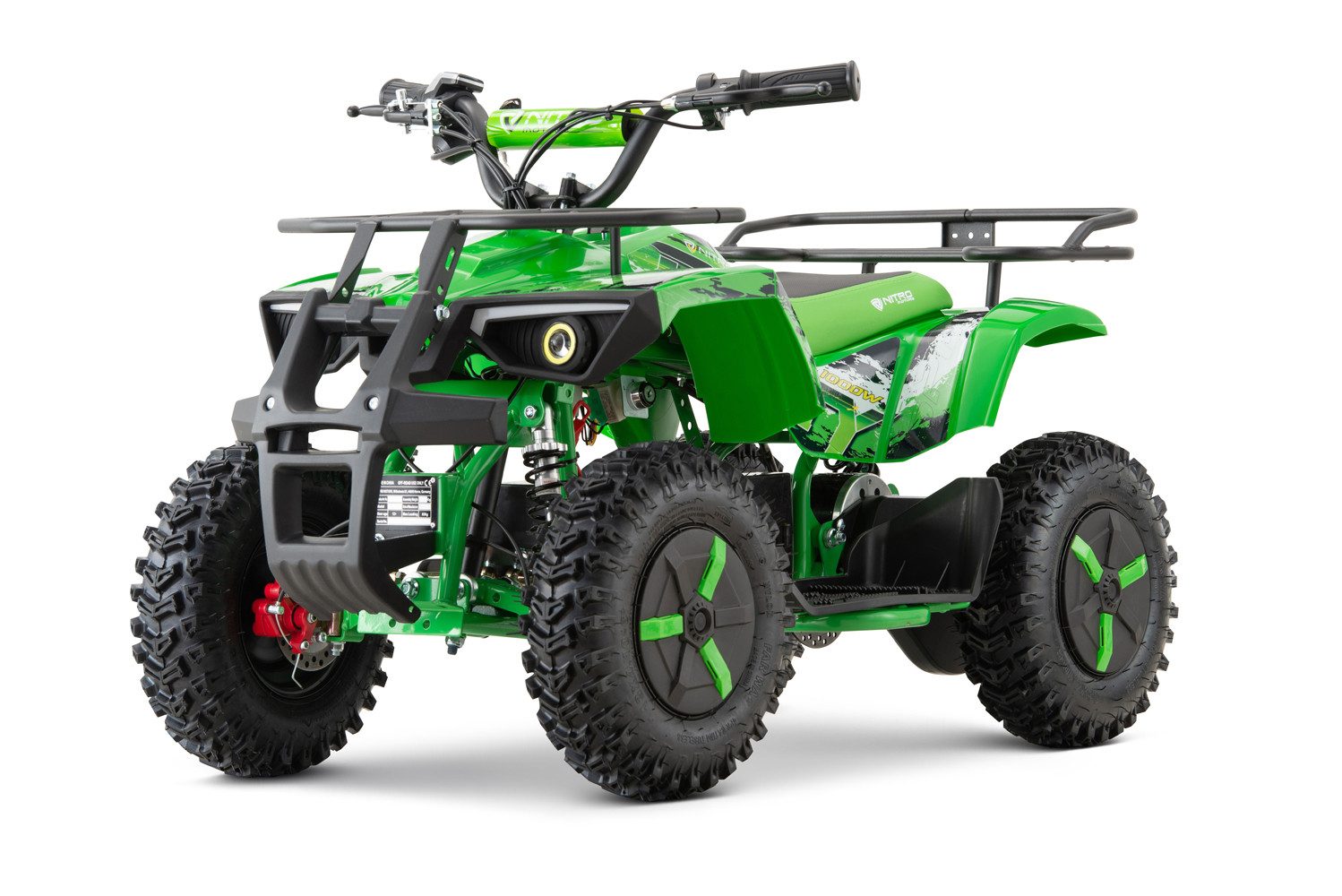 Smarty Elektro-Kinderquad 1000W Eco mini Kinder Quad Dusty Snowy-Profile L Sport 6"