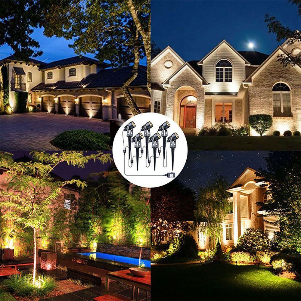 QUBEBU LED Gartenleuchte Gartenbeleuchtung LED Außen, günstig online kaufen