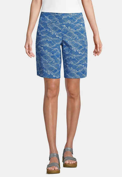 Lands End Shorts in Blau Damen Bekleidung Kurze Hosen Cargo Shorts 