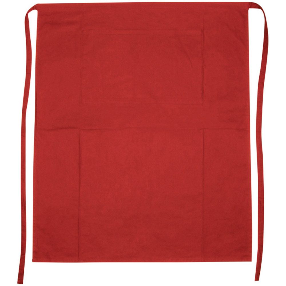 Kochschürze Kochschürze / Küchenschürze / Größe: ca. 71 x 86 cm / Farbe: rot