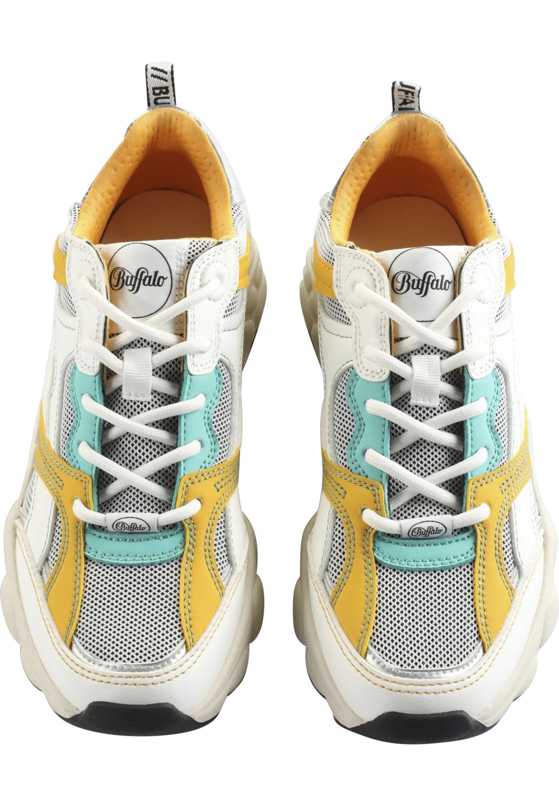 Buffalo Buffalo Damen Buffalo Cld Run RT Nappa/Mesh Sneaker günstig online kaufen