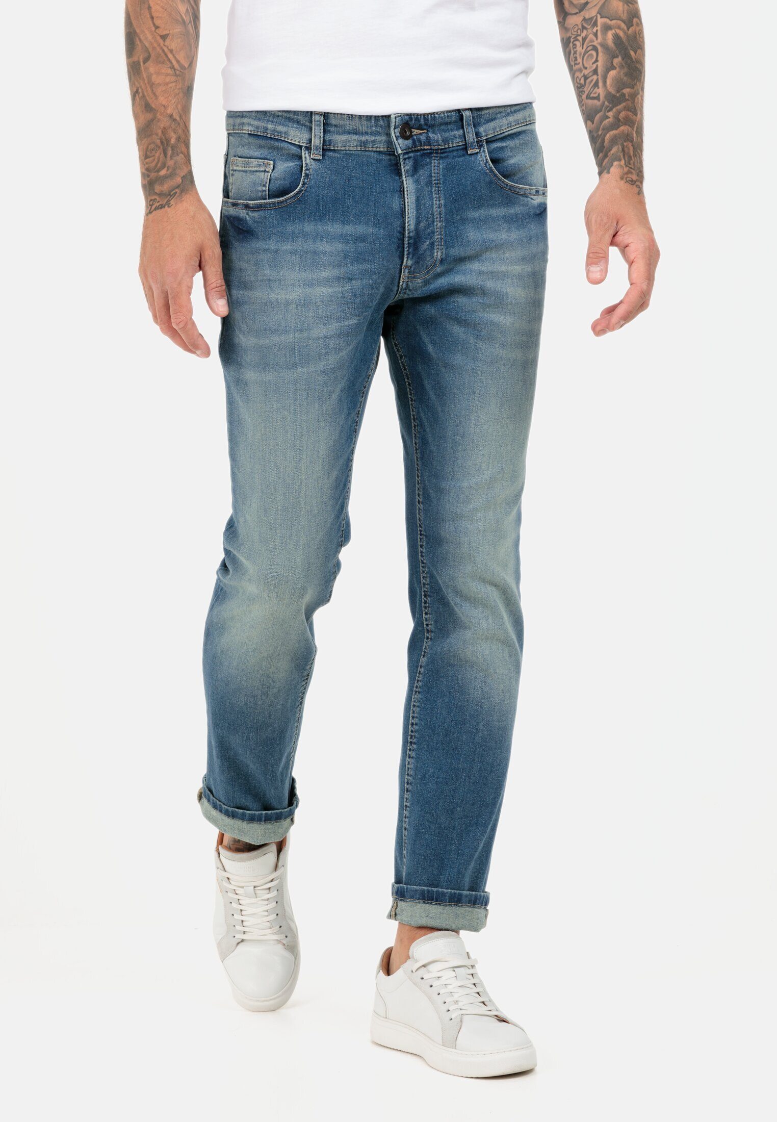 camel active 5-Pocket-Jeans Regular Fit Regular Fit