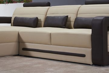 JVmoebel Ecksofa Ecksofa L Form Sofa Couch Polster Garnitur Wohnlandschaft, Made in Europe