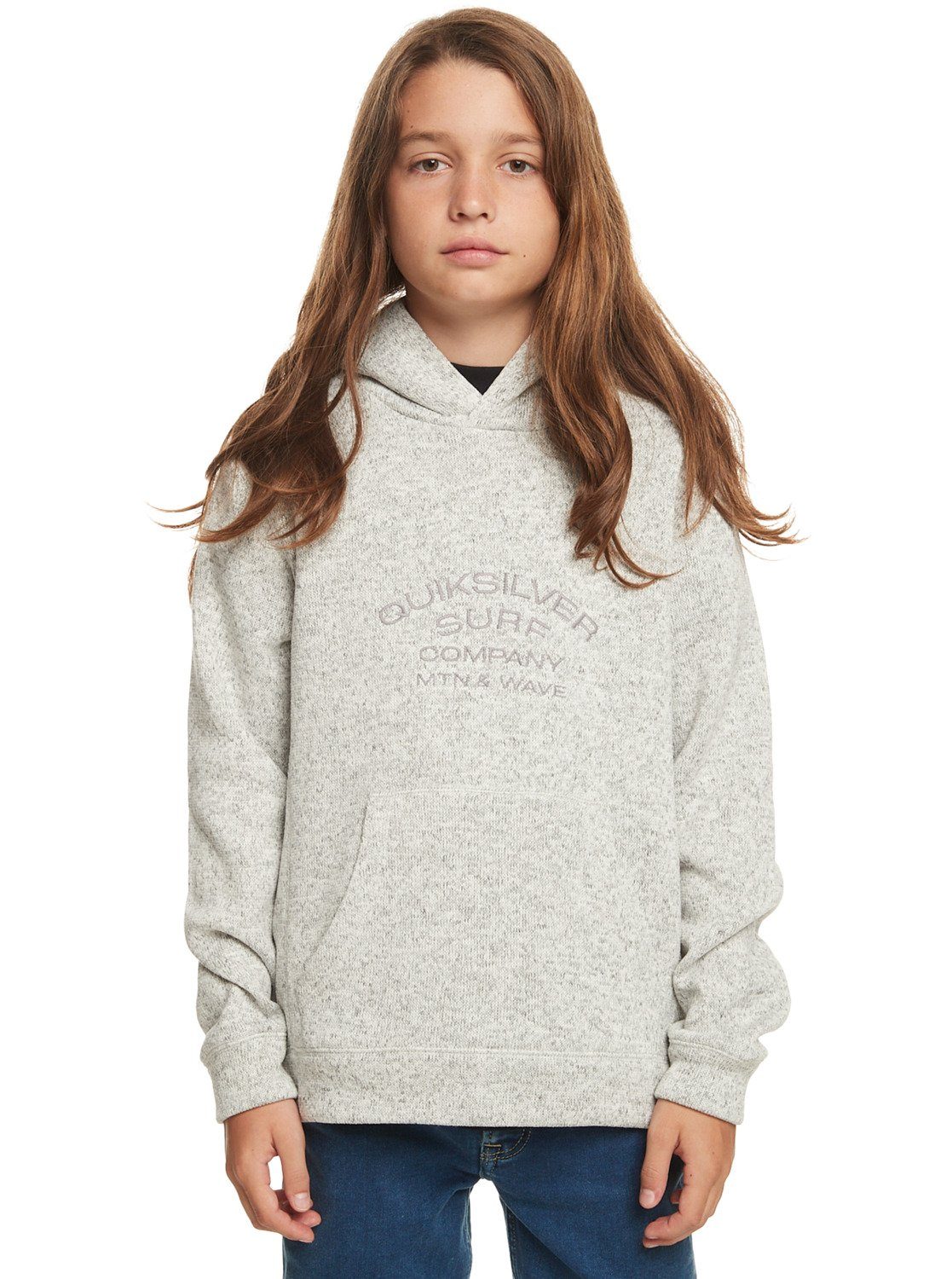 Quiksilver Kapuzensweatshirt Keller Light Grey Heather