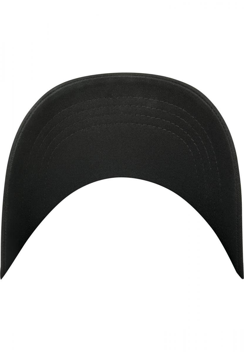 Flex Cotton Organic Cap black Profile Low Accessoires Cap Flexfit