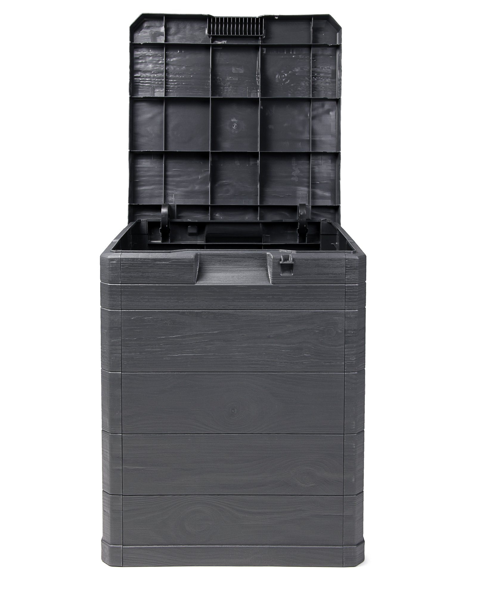 ONDIS24 Kissenbox Aufbwahrungsbox Madera Mini Holz-Optik, 90L, abschließbar günstig online kaufen