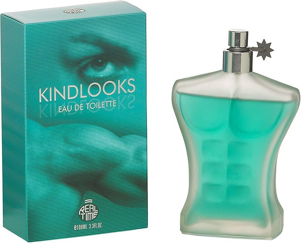 Real Time Eau de Toilette Kindlooks for men Eau de Toilette Spray 100 ml