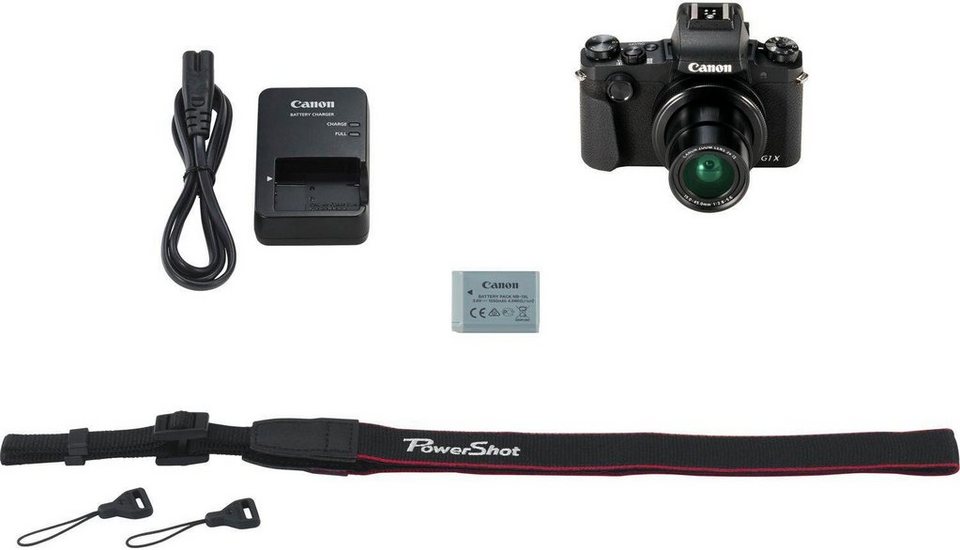 Canon POWERSHOT G1 X MARK III EU26 Kompaktkamera (15-45 mm, 1:2,8 - 1:5,6,  24,2 MP, 3x opt. Zoom, Bluetooth, WLAN (Wi-Fi)