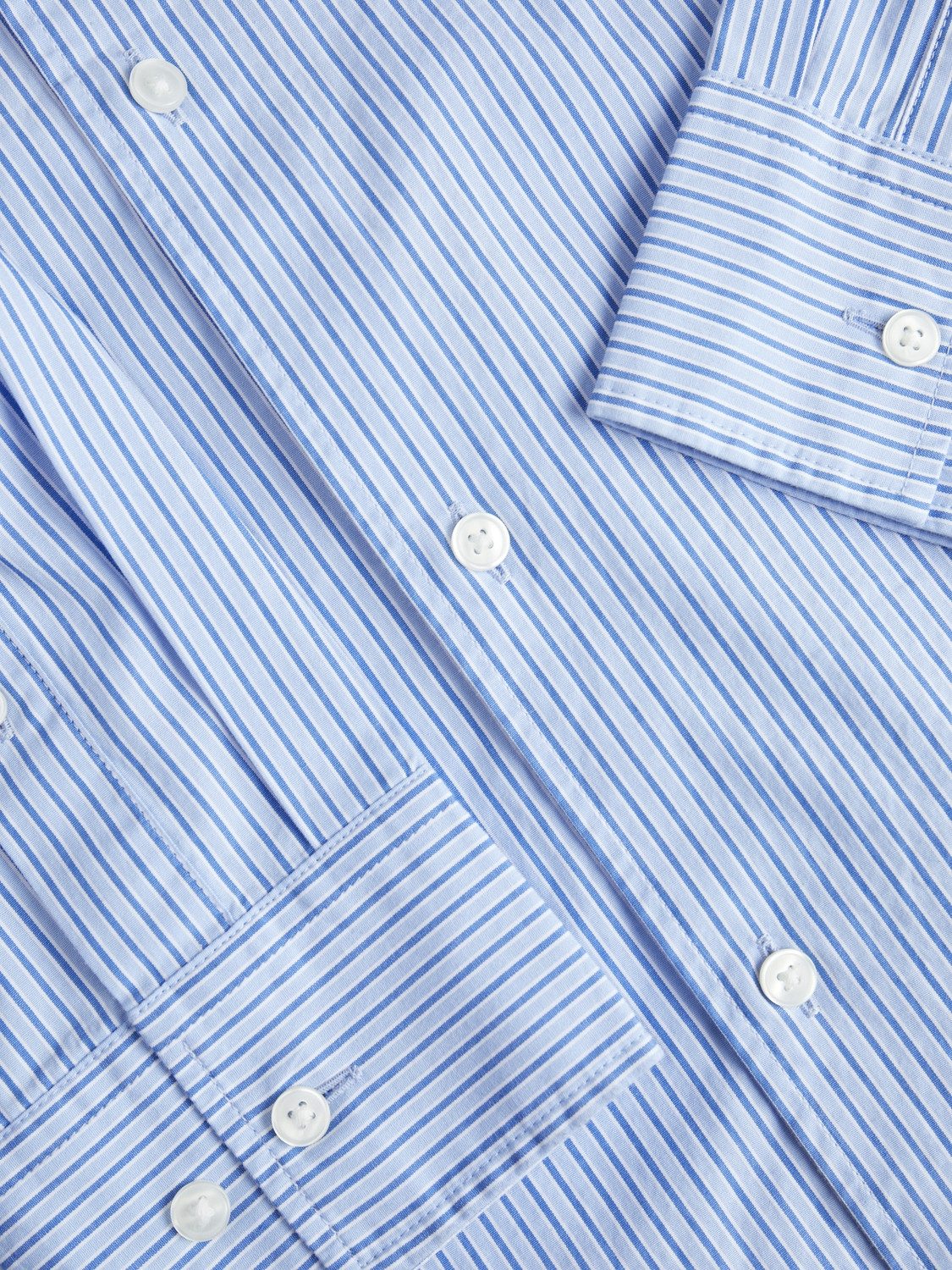 Jack & Jones Langarmhemd JJECODY POPLIN SHIRT LS SN mit Streifen Muster günstig online kaufen