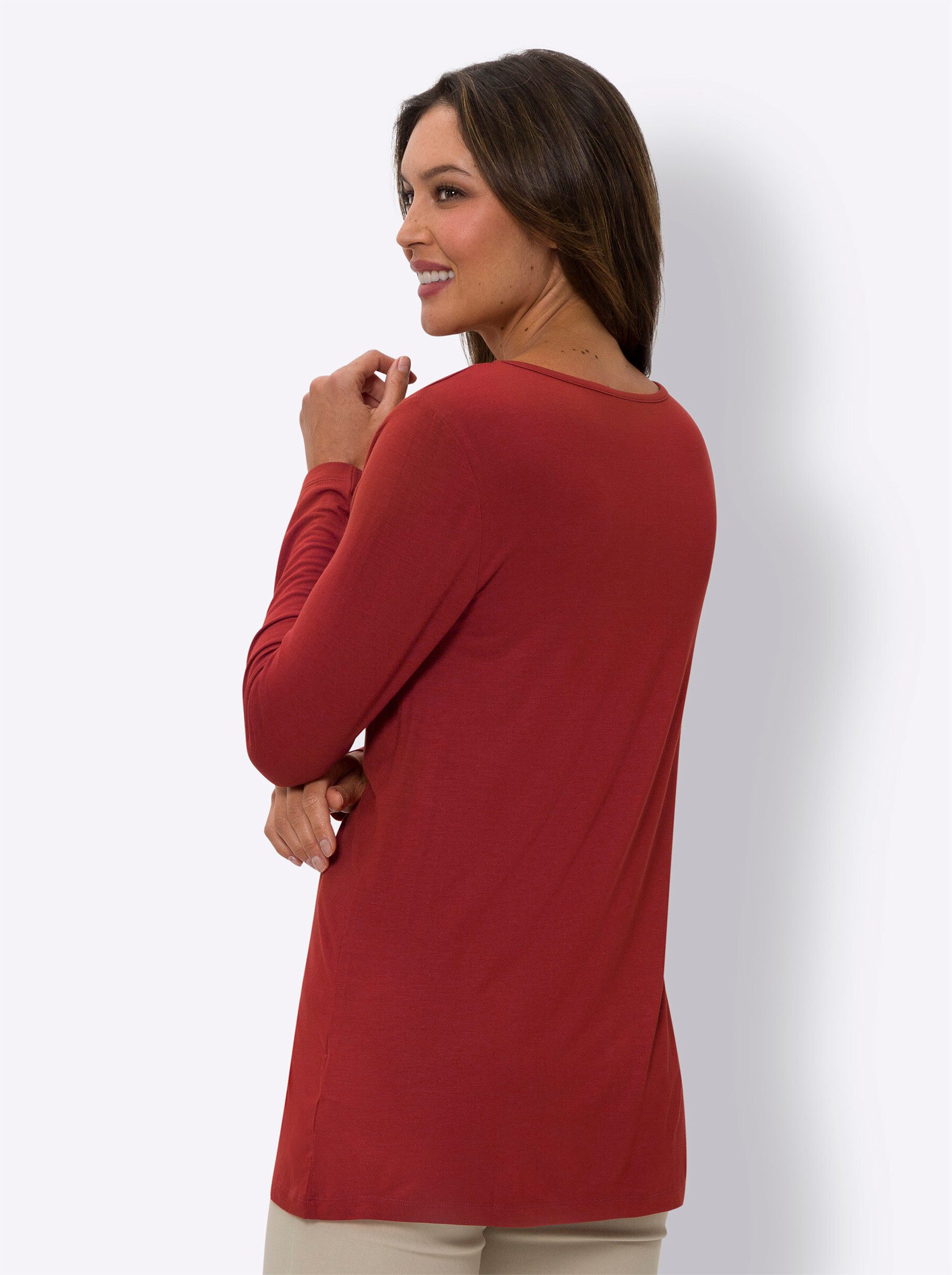 Sieh an! T-Shirt Longshirt günstig online kaufen