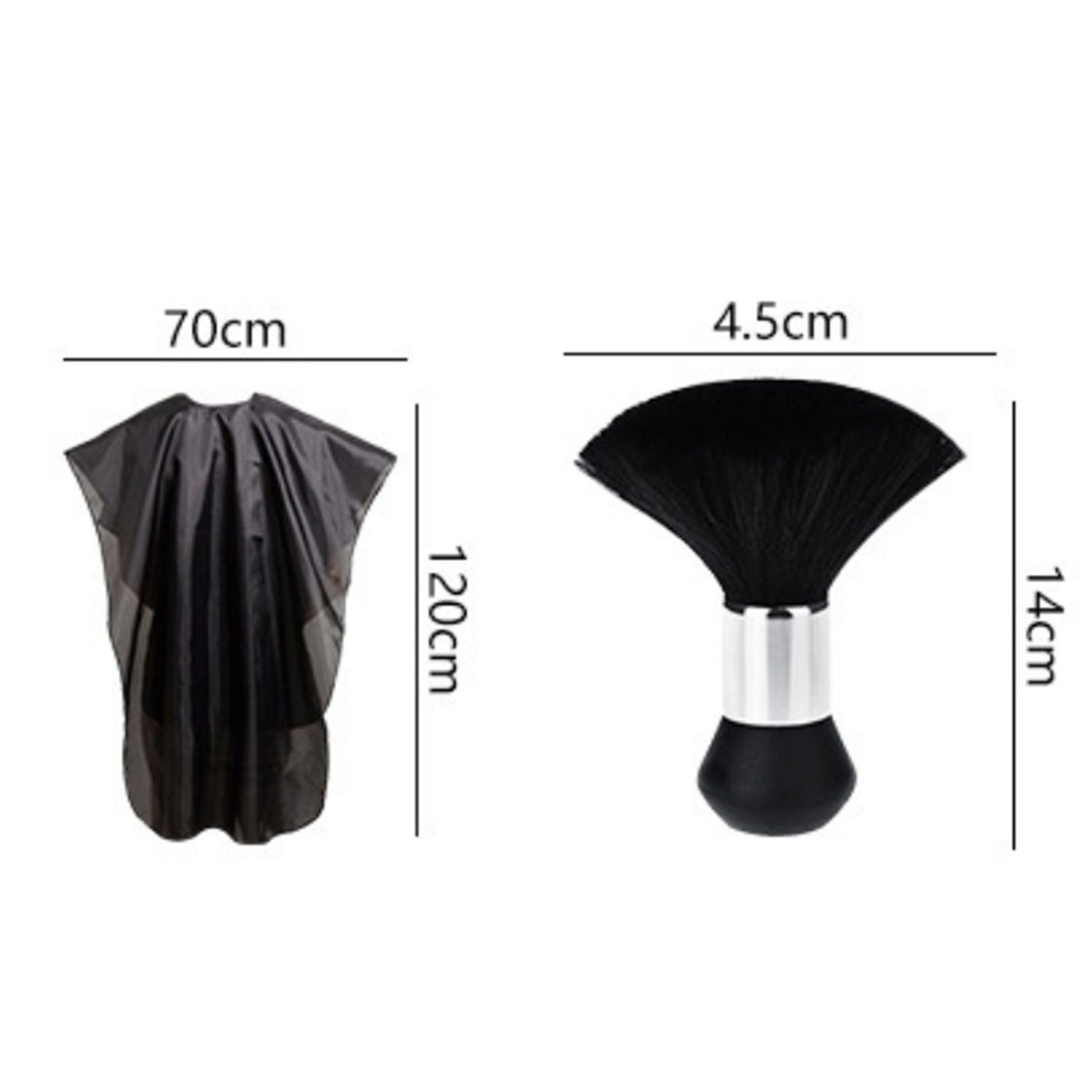 Refttenw Umhängeschürze Friseurumhang Wasserdichtes Haarschnitt-Accessoires günstig online kaufen