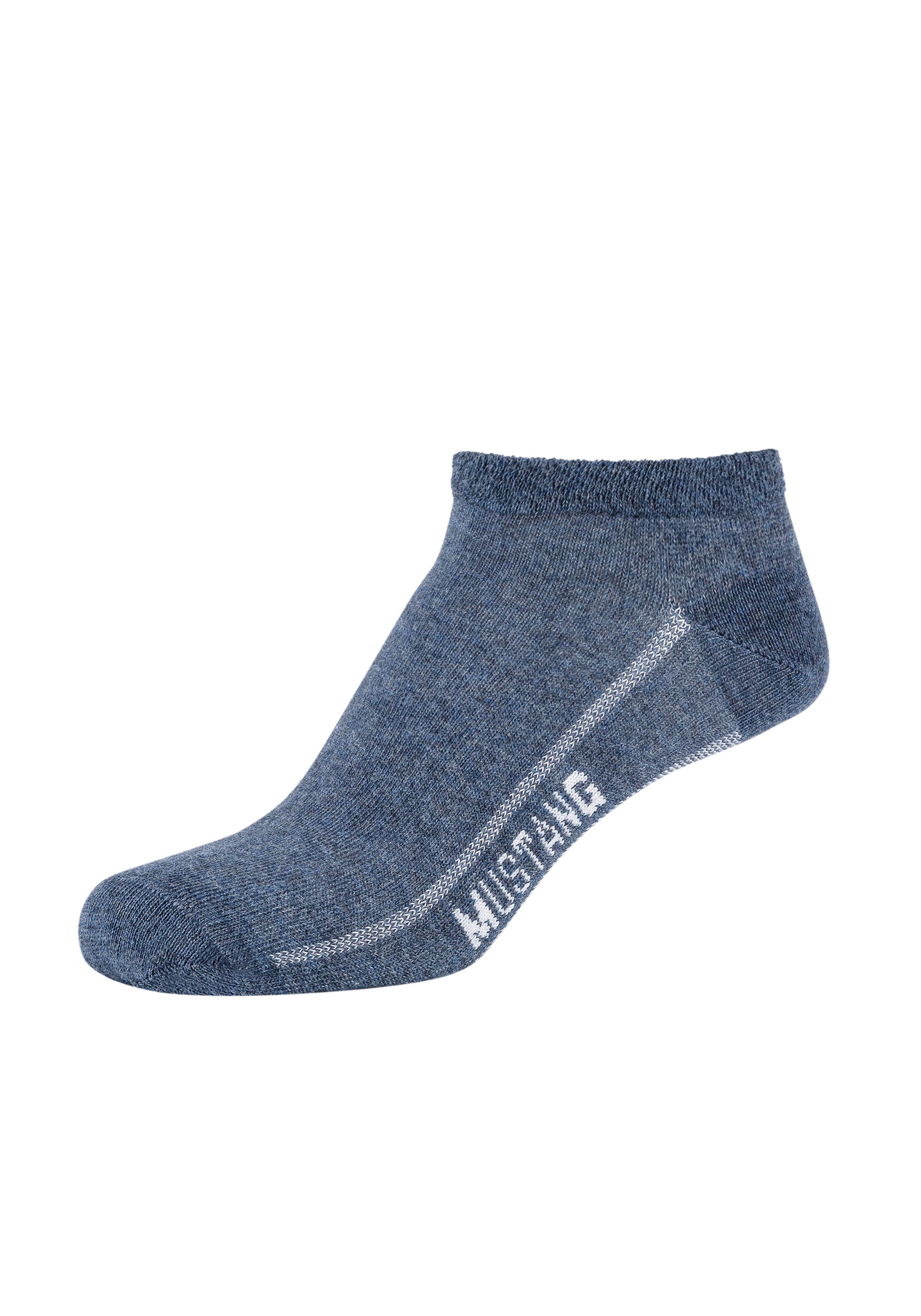MUSTANG Kurzsocken casual (6-Paar) mit elastischem Komfortbund