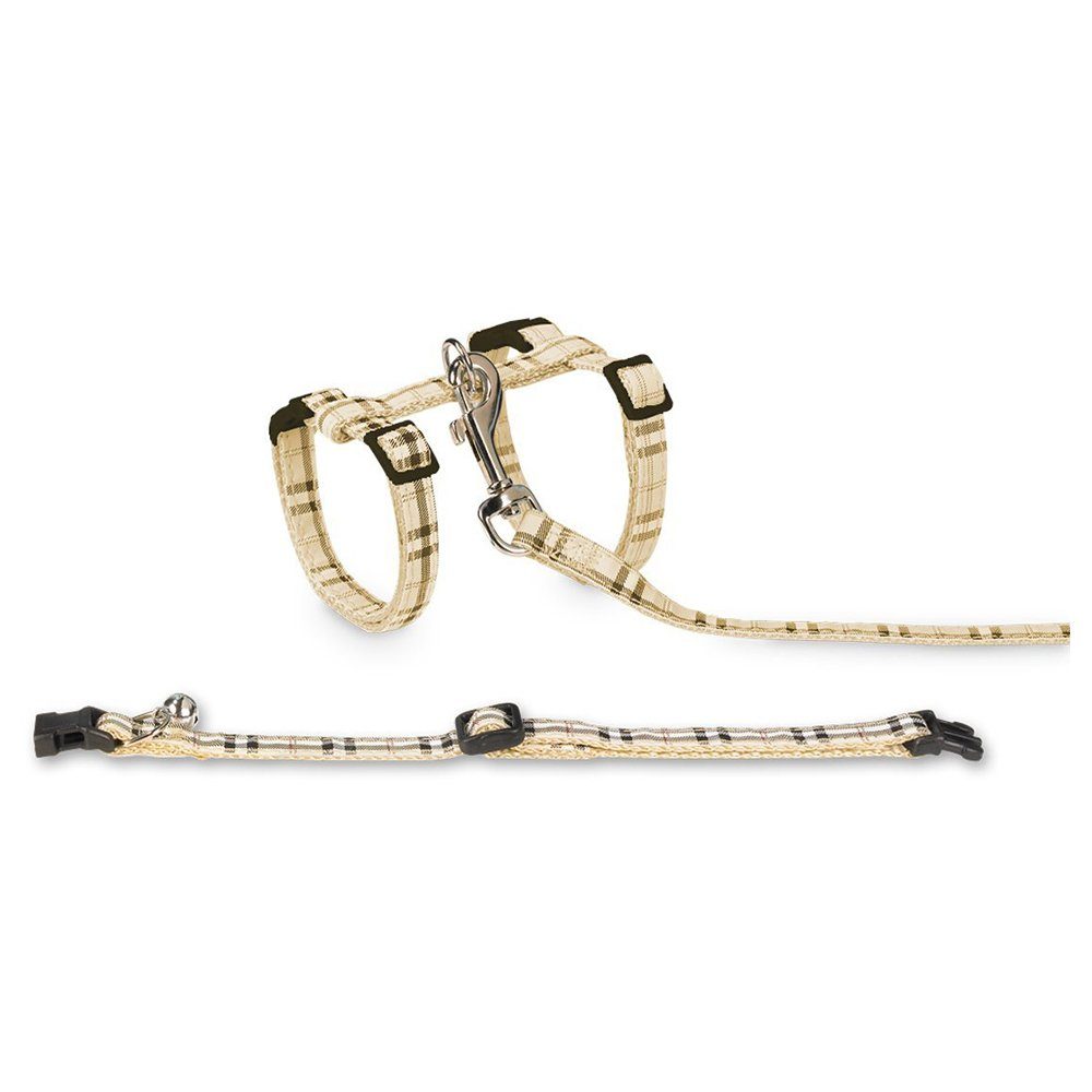 Nobby Geschirr Garnitur Tartan beige