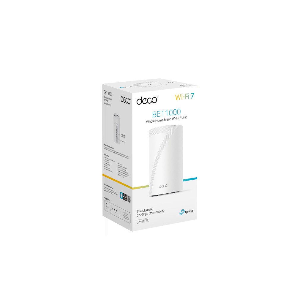 tp-link Deco BE65(1-pack) BE9300 Whole Home Mesh Wi-Fi 7 Access Point