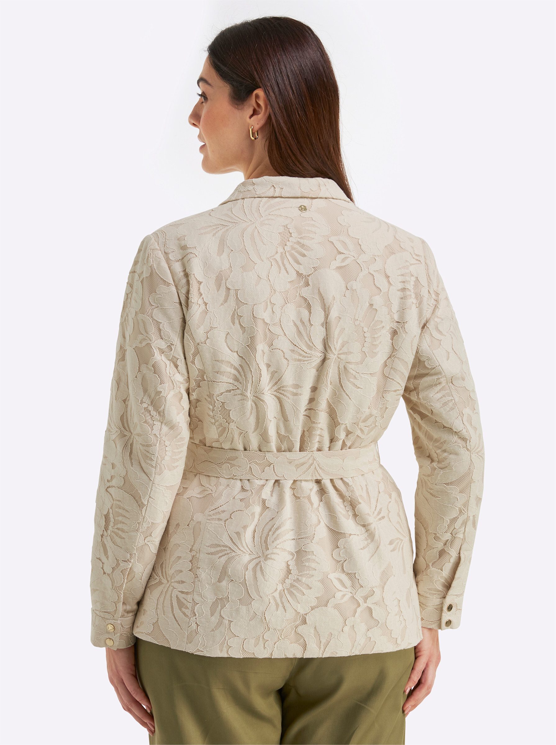 Sheego Allwetterjacke Jacke Langarm