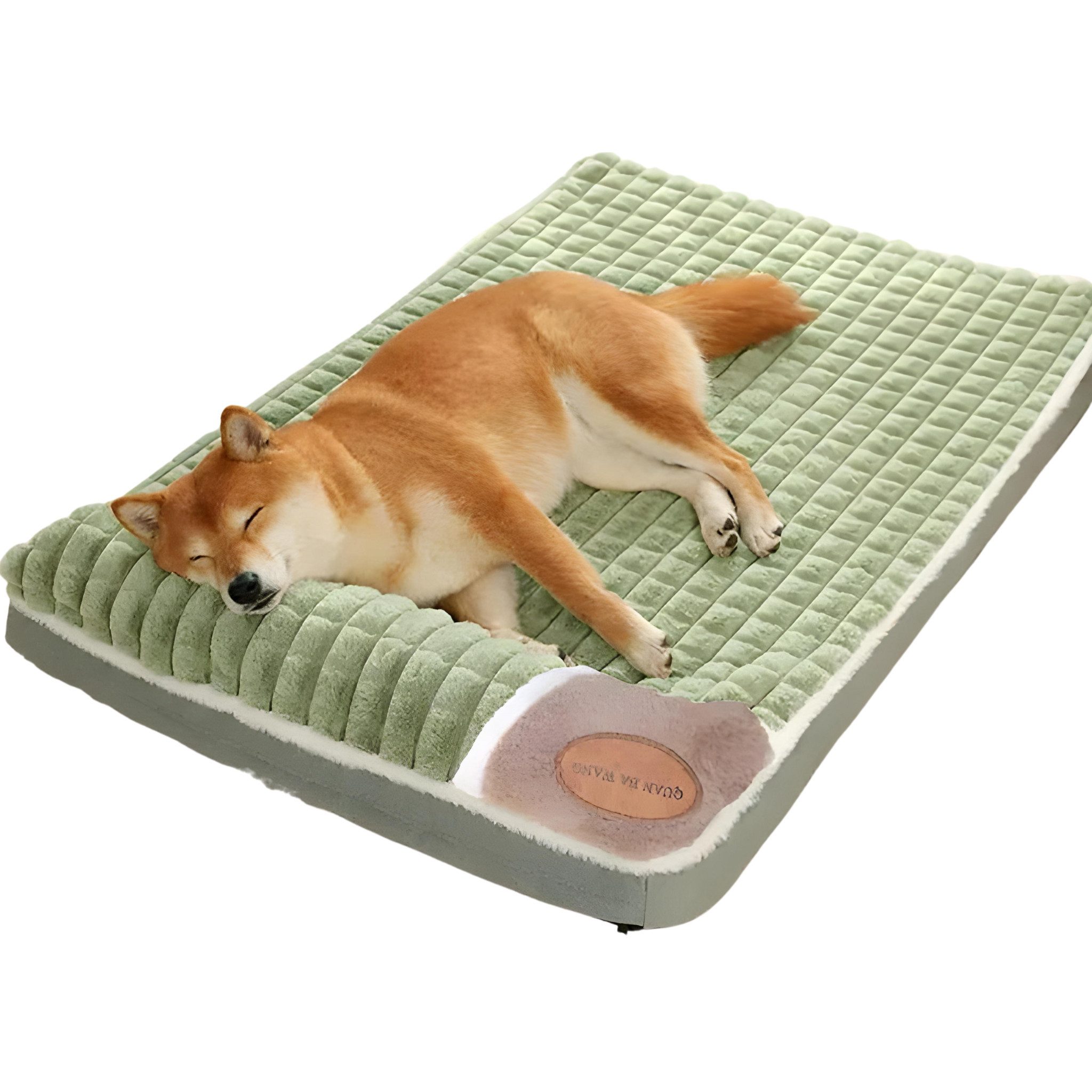 HS.SUPPLY Hundematte kuschelweiches Hundebett, waschbarer Bezug, kuschelwei günstig online kaufen