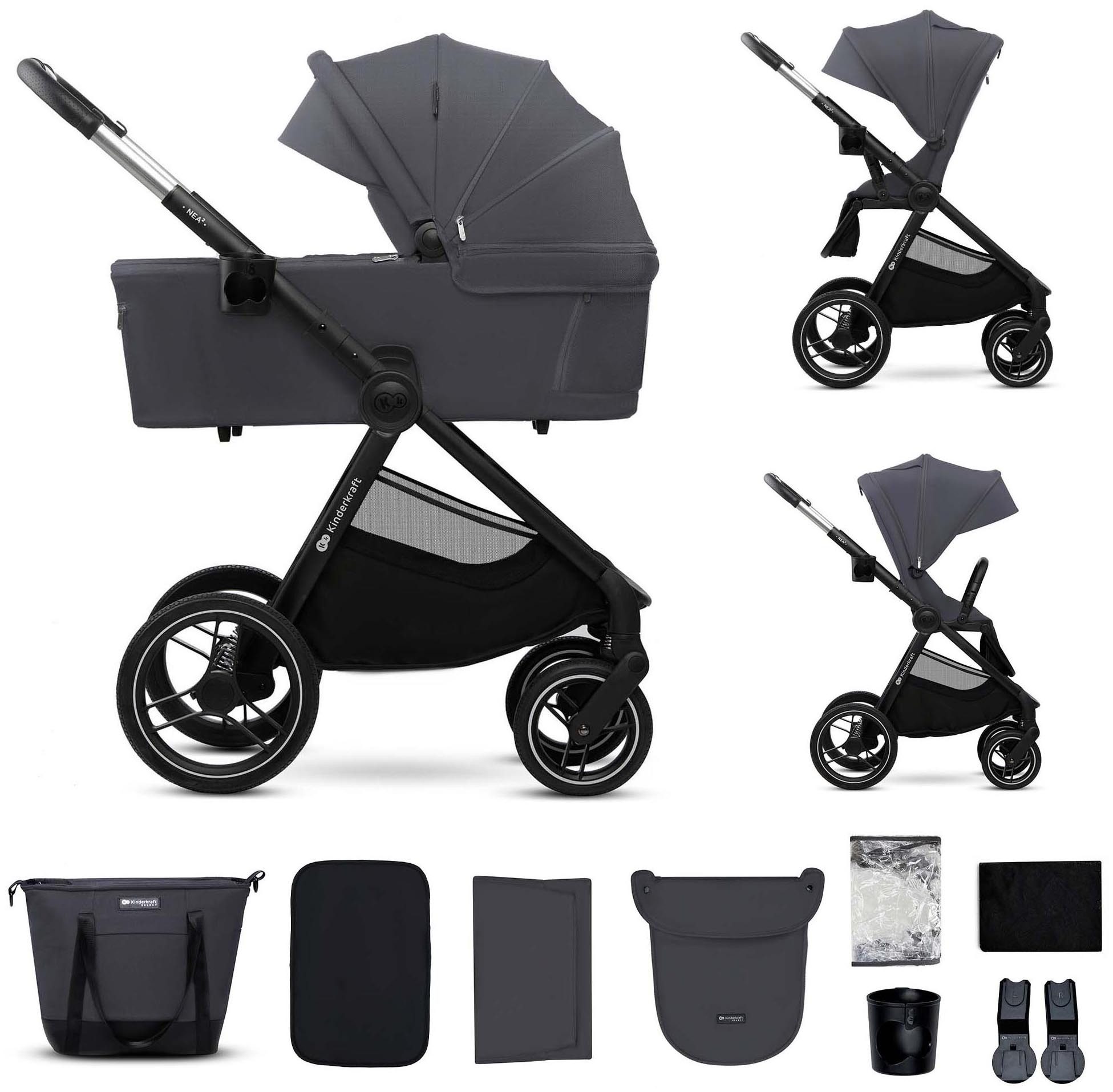 Kinderkraft Kombi-Kinderwagen NEA 2 2in1, (Set)