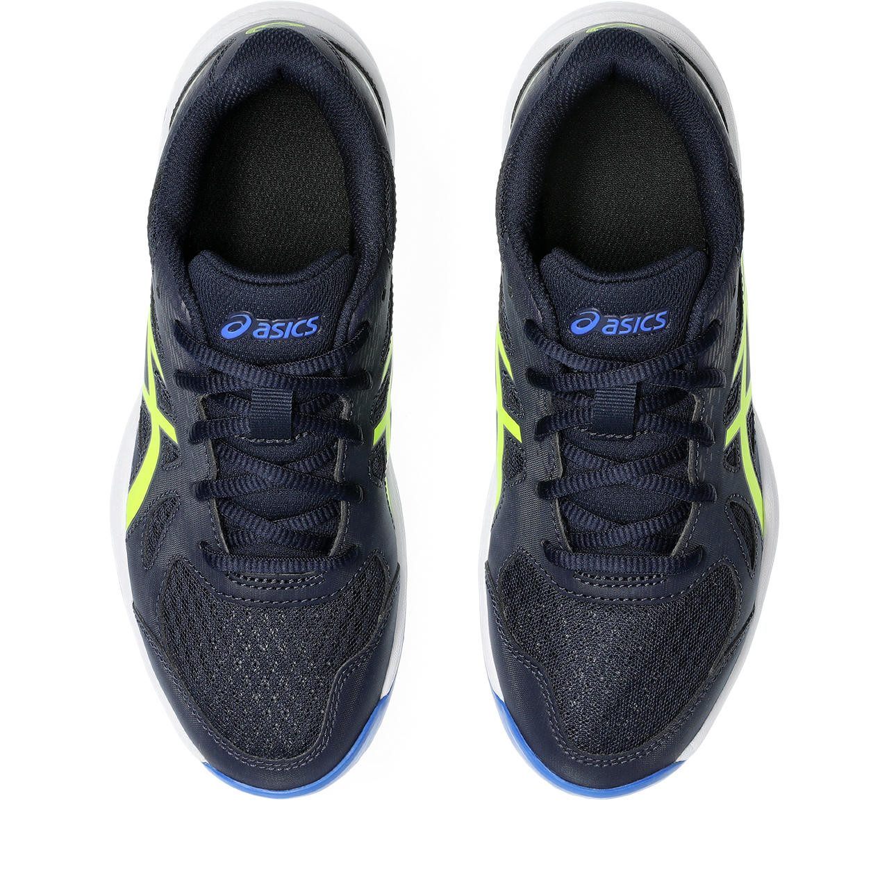Asics UPCOURT 6 GS MIDNIGHT/SAFETY YELLOW Hallenschuh