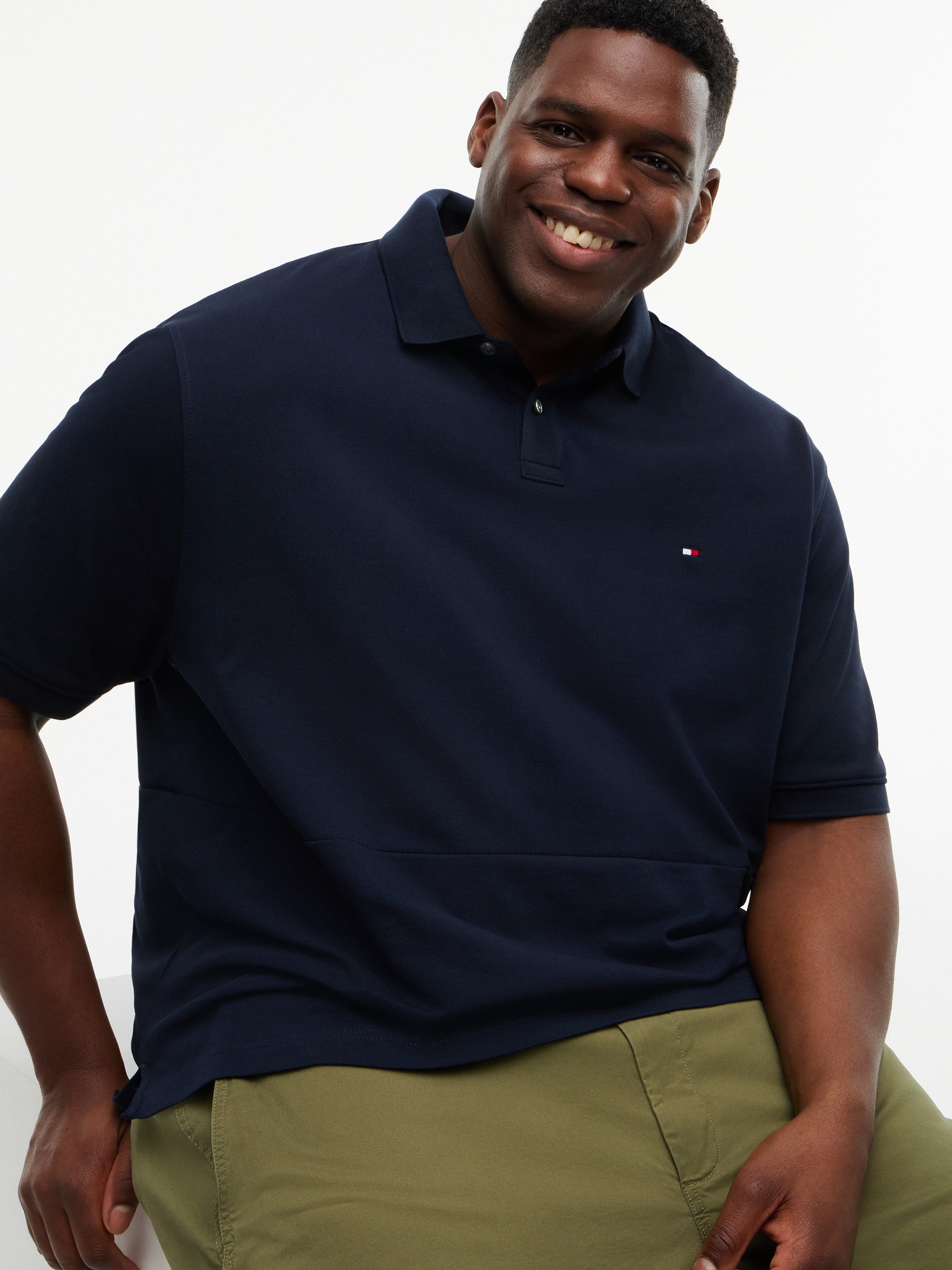 Tommy Hilfiger Big & Tall Poloshirt BT-1985 REGULAR POLO Große Größen – Bild 4 von 5