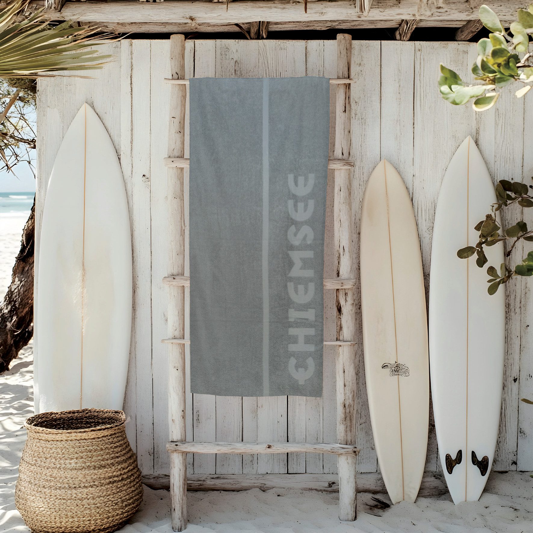 Chiemsee Strandtuch, Badetuch, Sporttuch, Saunatuch 90 x 180 cm, 100% Baumw günstig online kaufen