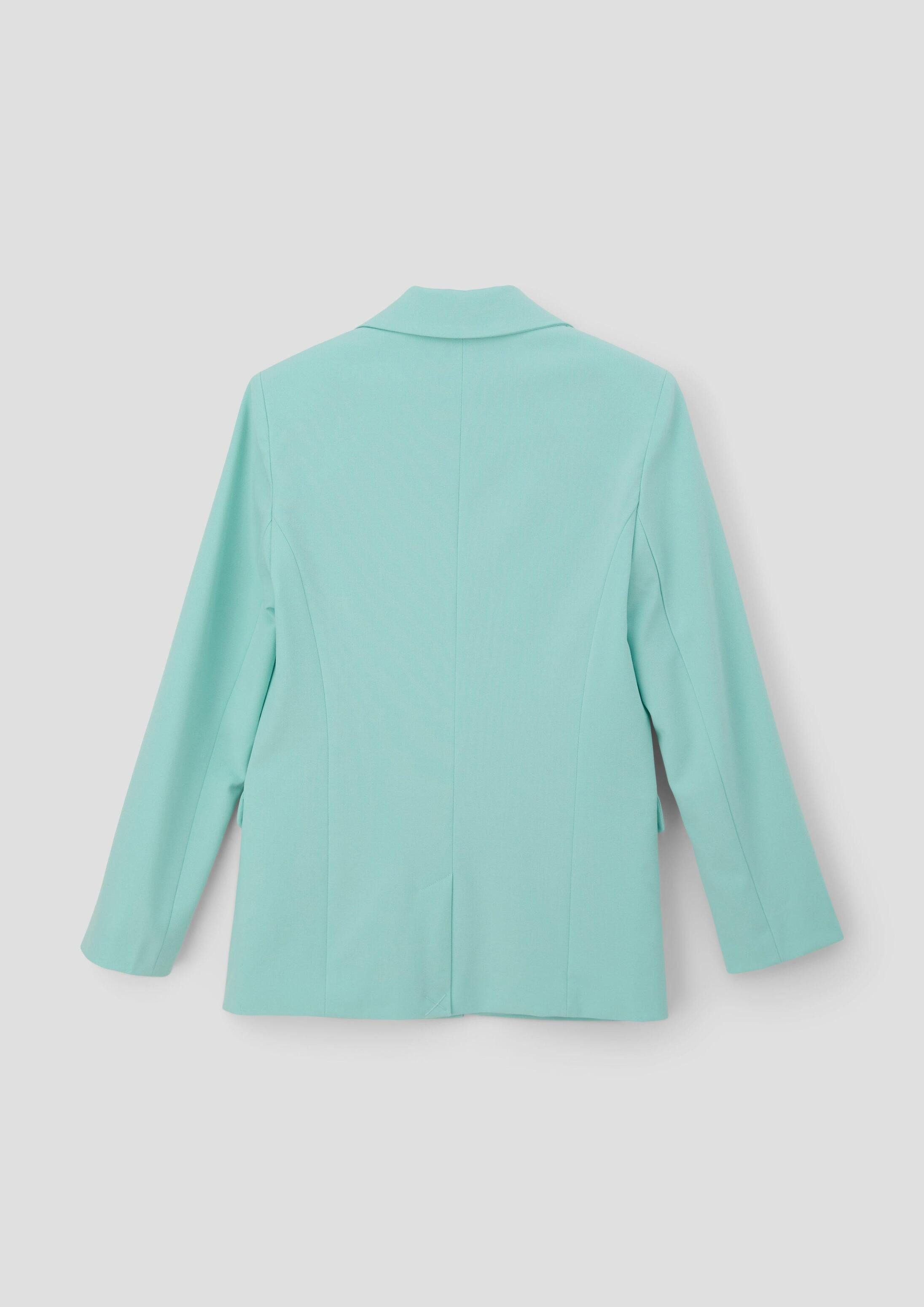 s.Oliver Jackenblazer Indoor-Blazer Twill-Blazer aus Viskosemix