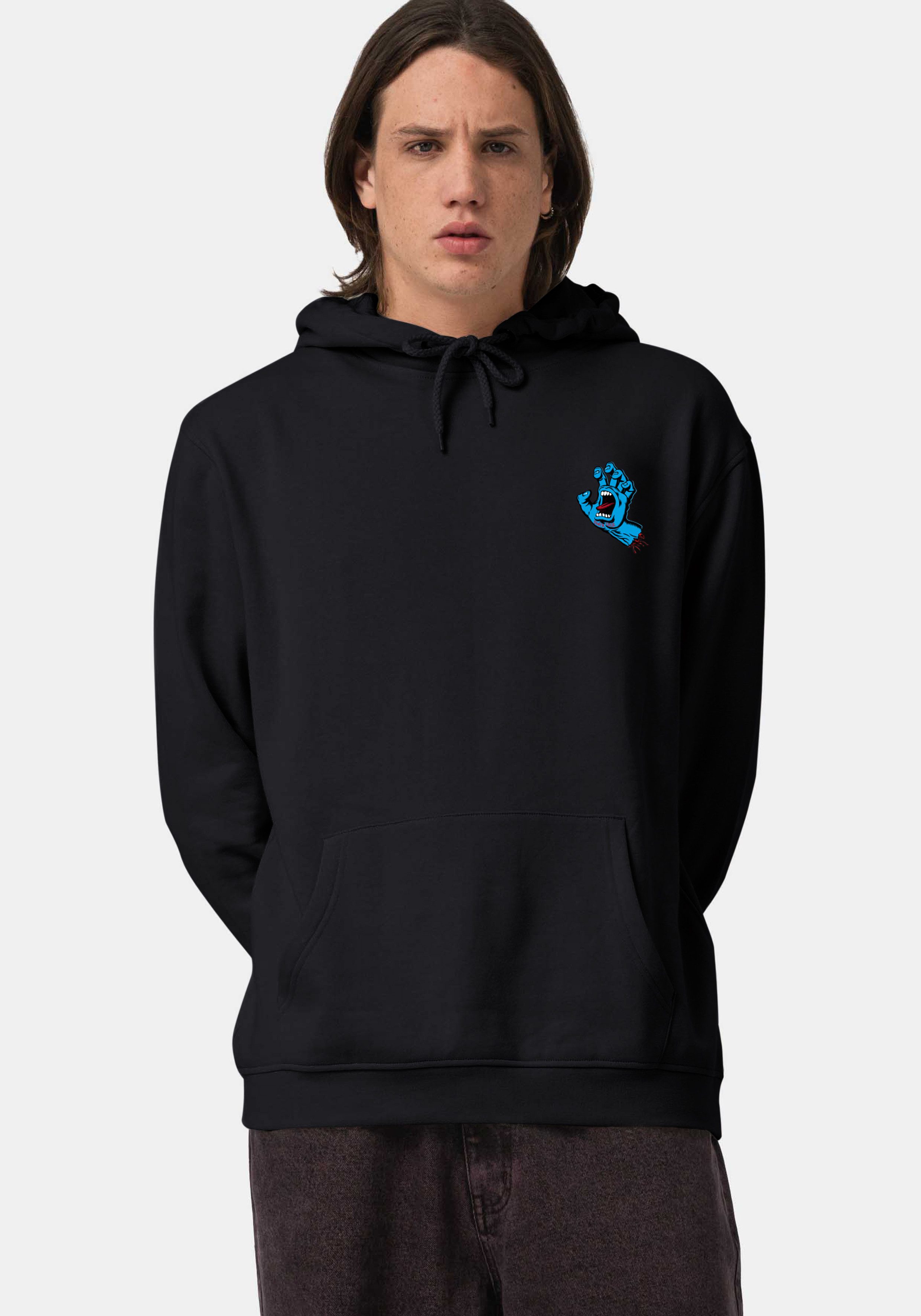 Hoodie SCREAMING HAND CHEST HOOD