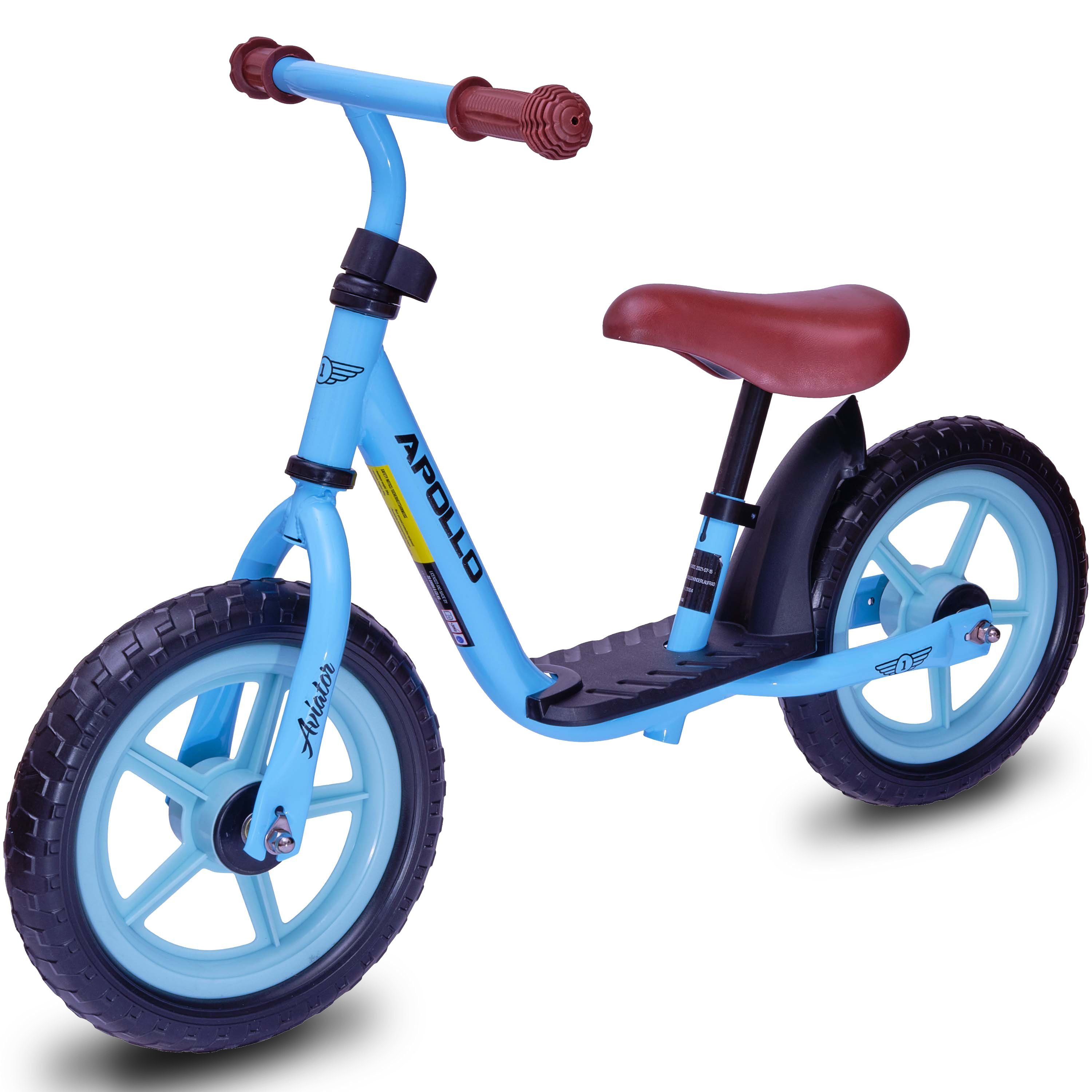 Apollo Laufrad Laufrad für Kinder Aviator 12 Zoll Zoll, leicht und stabil