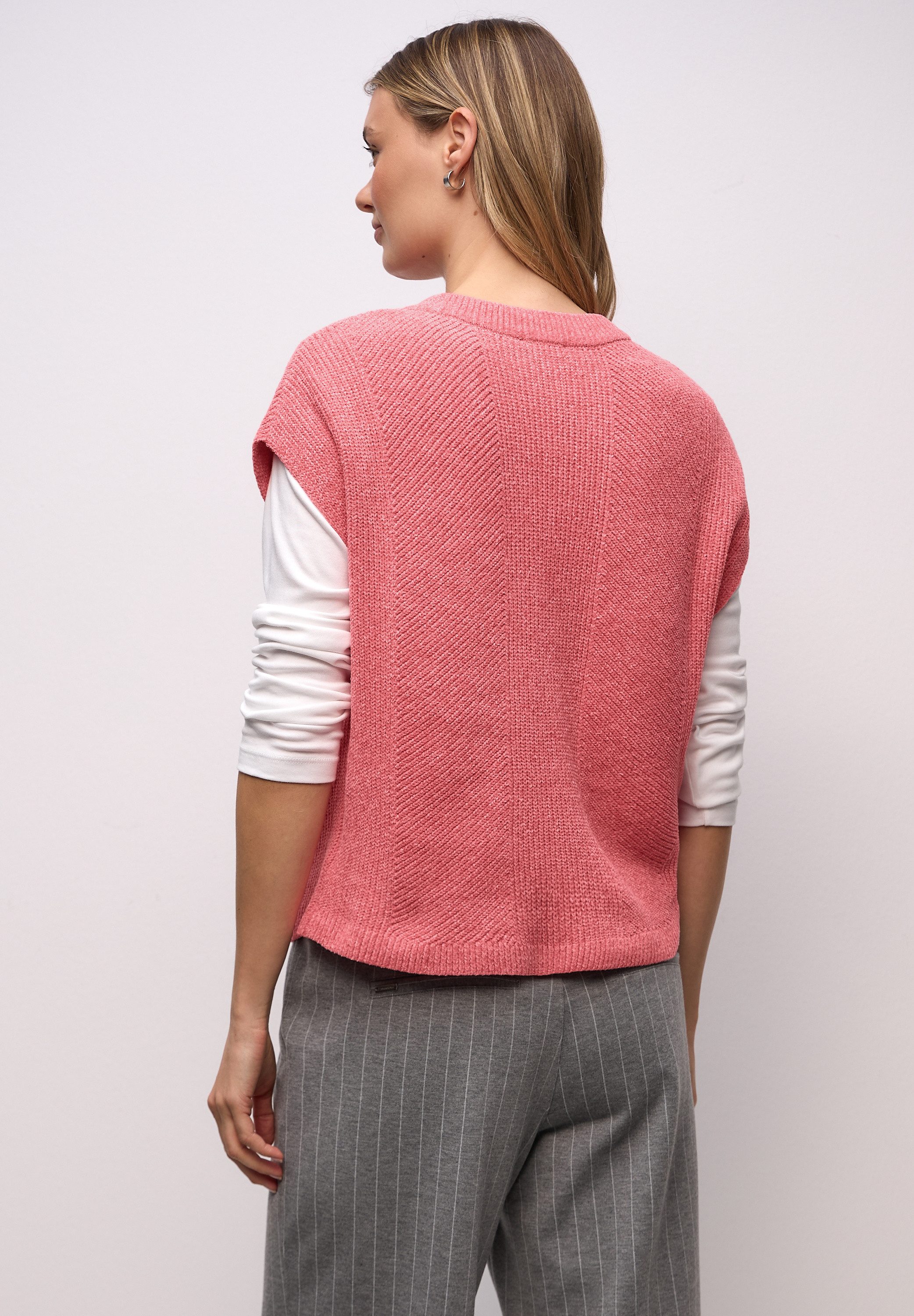 STREET ONE Pullunder mit Rundhalsausschnitt günstig online kaufen