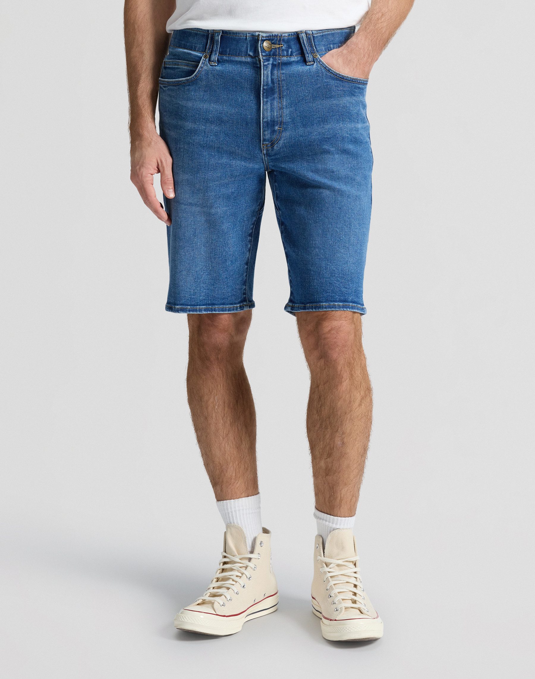 Lee® Jeansshorts XM 5 POCKET Sommerhose Extreme Motion Denim