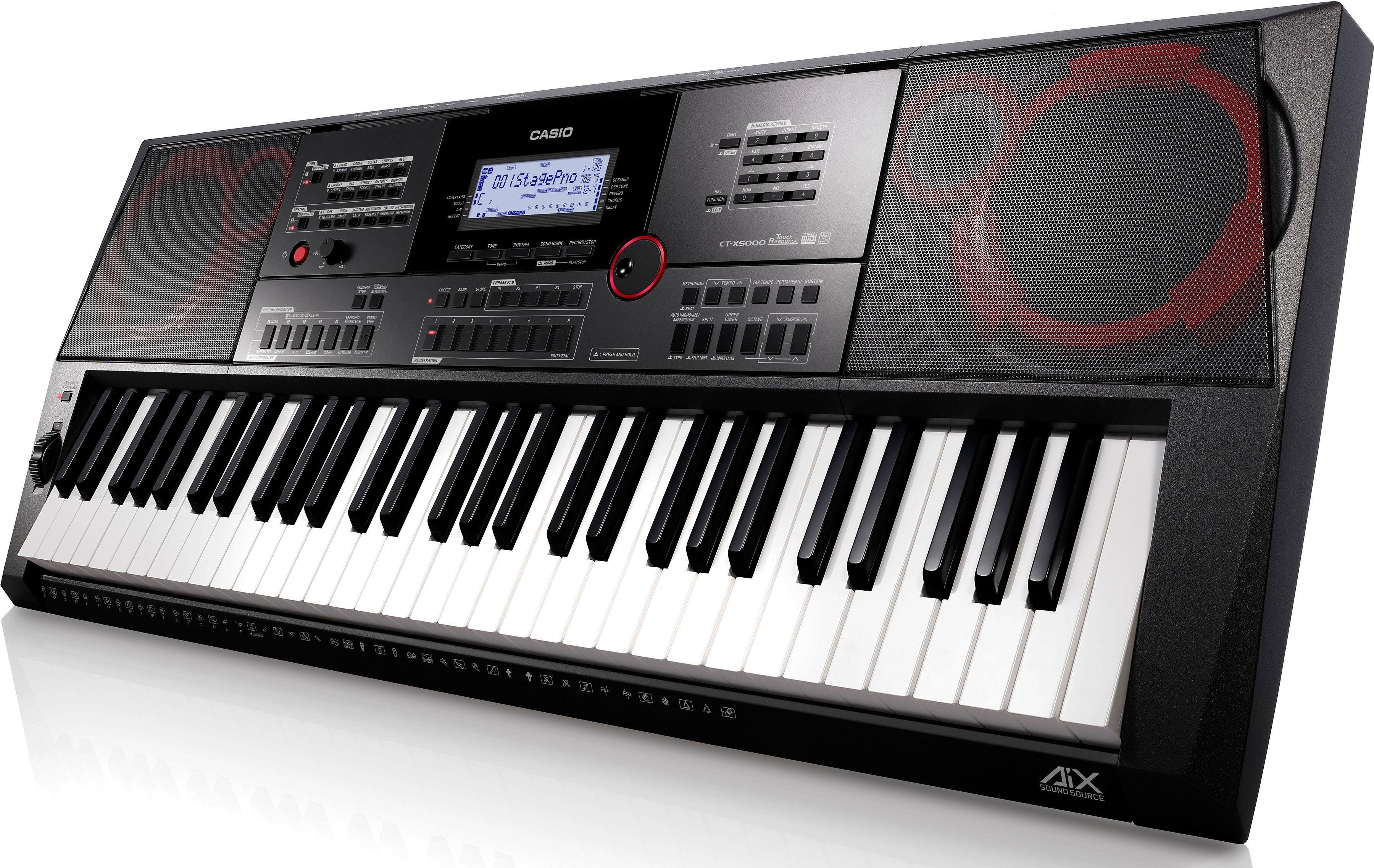 CASIO Home-Keyboard CT-X5000 (Set), inklusive Keyboardstativ