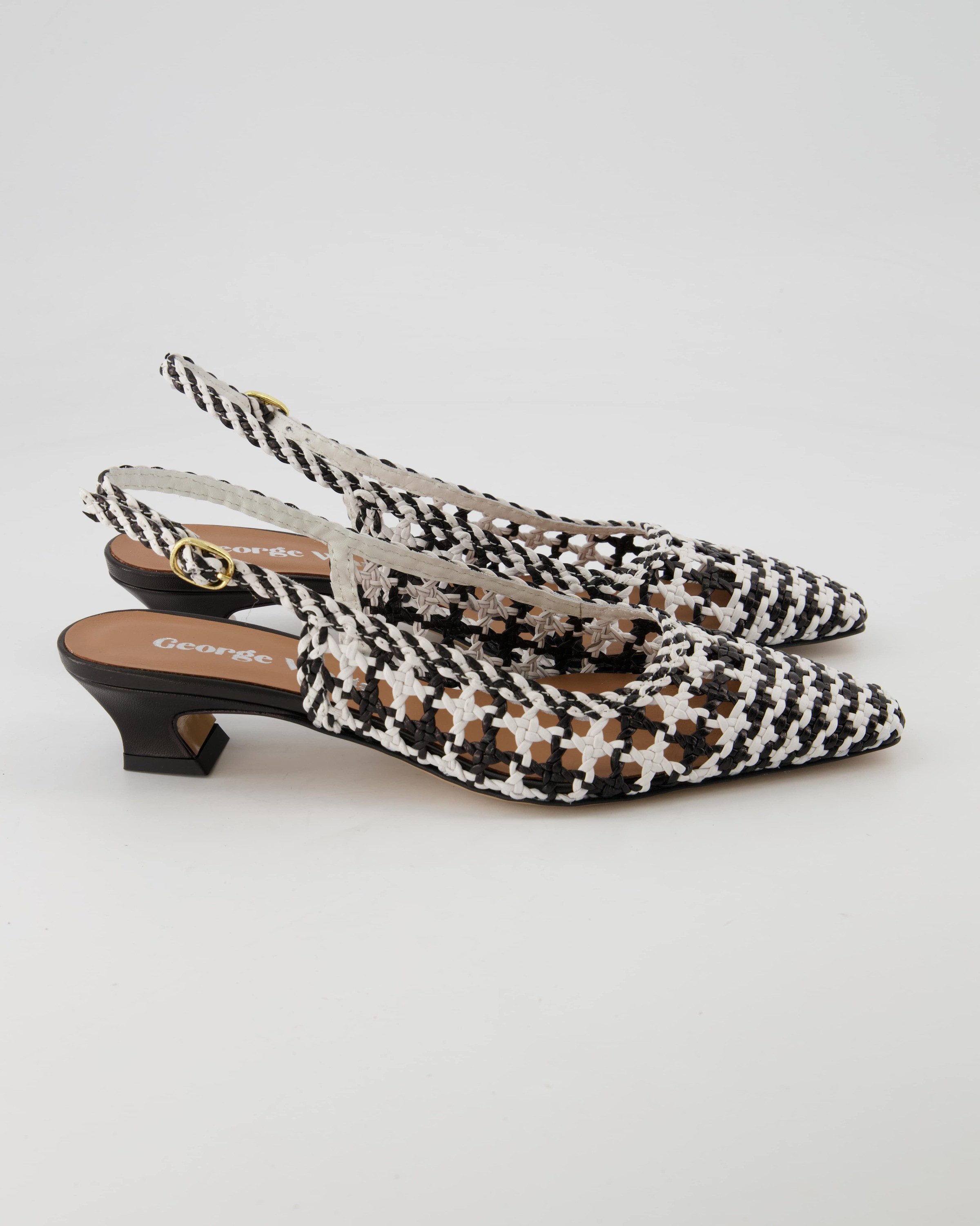 George Watts G9510 Slingpumps Obermaterial: Leder günstig online kaufen