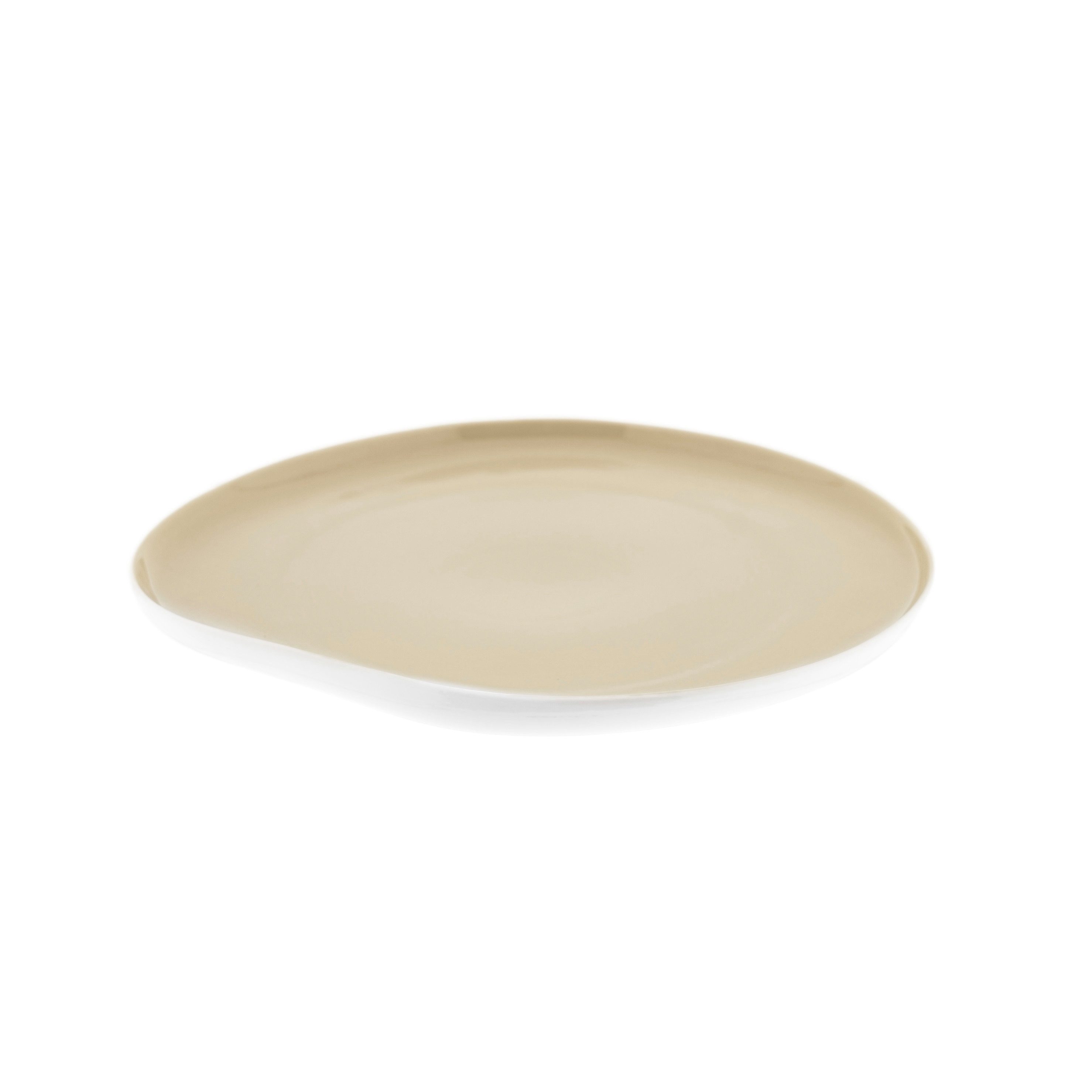 Almina Tafelservice Wave Cream (27-tlg), 6 Personen, Porzellan, Kombiservice aus hochwertigem Porzellan, 27-teilig