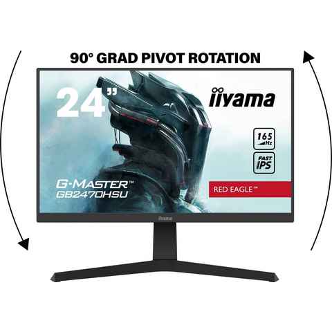 Iiyama G-MASTER GB2470HSU-B1 Gaming-Monitor (61 cm/24 ", 1920 x 1080 px, Full HD, 0,8 ms Reaktionszeit, 165 Hz, IPS)