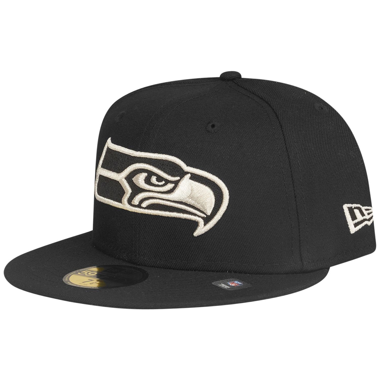 New Era Fitted Cap 59Fifty METALLIC Seattle Seahawks günstig online kaufen