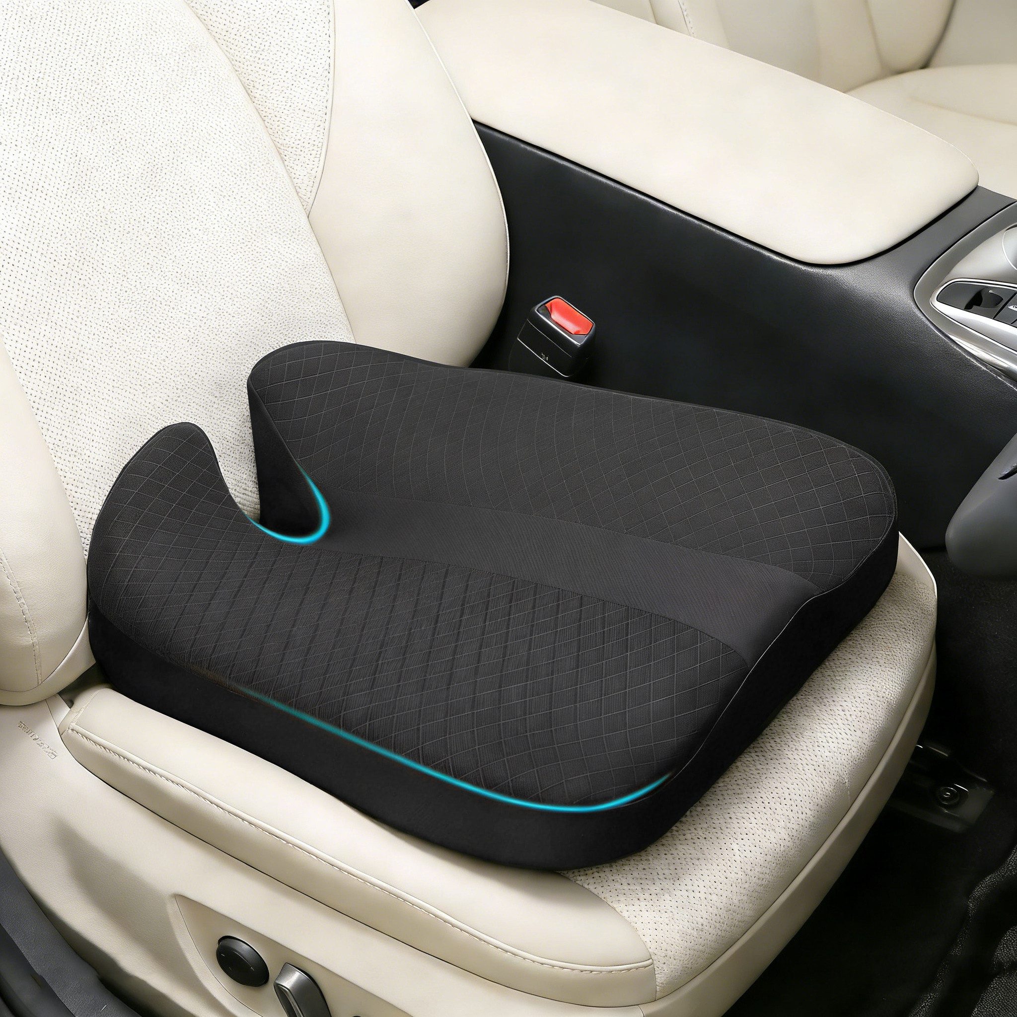 Sitzkissen Autositzkissen aus Memory-Schaum mit Rutschfester Unterseite