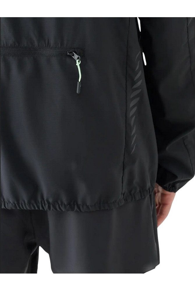 4F Laufjacke Technical M553 (leicht, atmungsaktiv) anthrazitgrau Herren