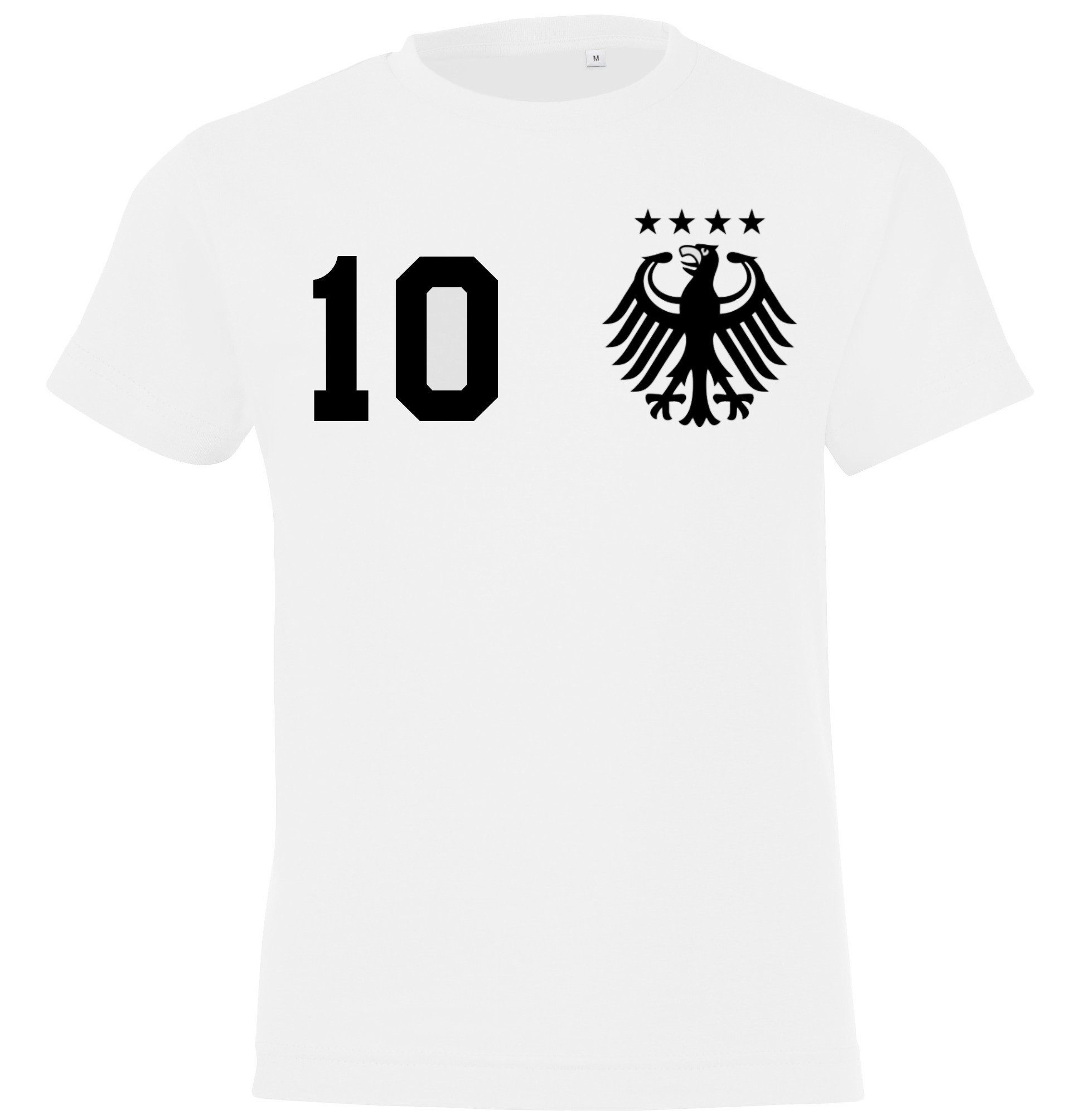 Youth Designz T-Shirt Deutschland Kinder T-Shirt im Fußball Trikot Look WM 2026 mit trendigem Motiv