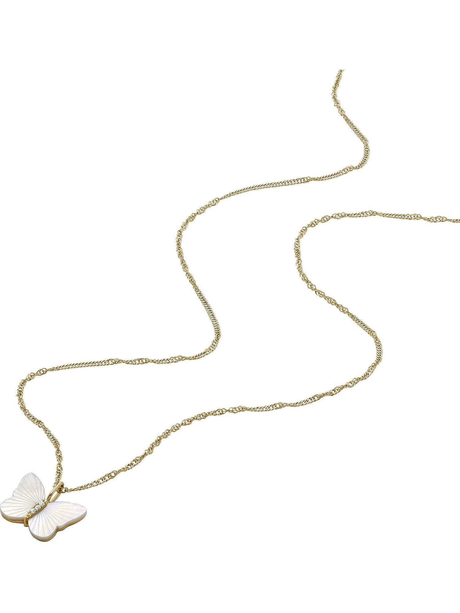 Fossil Collier Fossil Damen-Kette Edelst... Fossil Collier Fossil Damen-Kette Edelst...