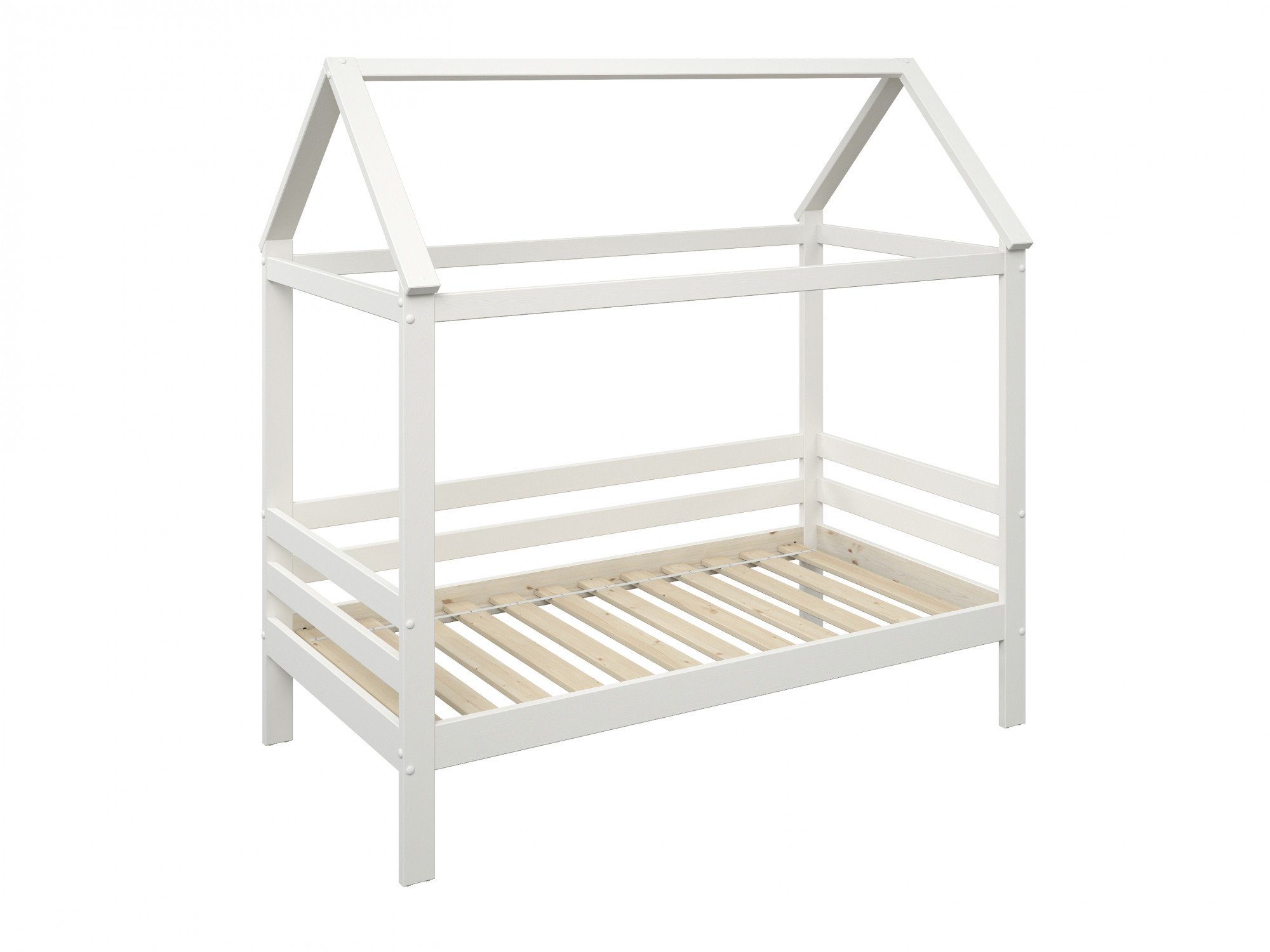 OTTO home Hausbett Alice, Bett, Made in Europe, FSC® zertifiziertes Massivholz, zertifiziertes Massivholz, inklusive Lattenrost