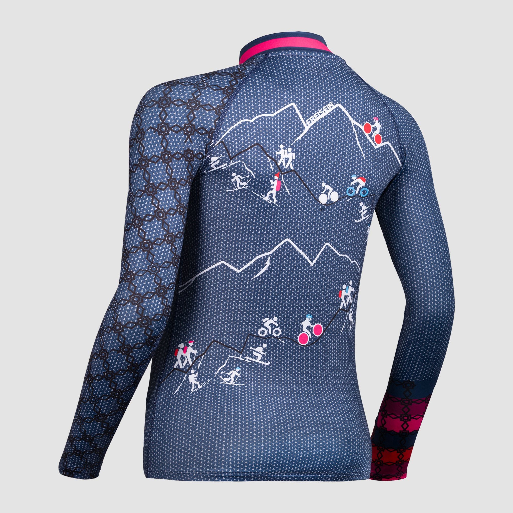 Freisein Project Funktionsshirt MountainMadl Interessante Artwork Details