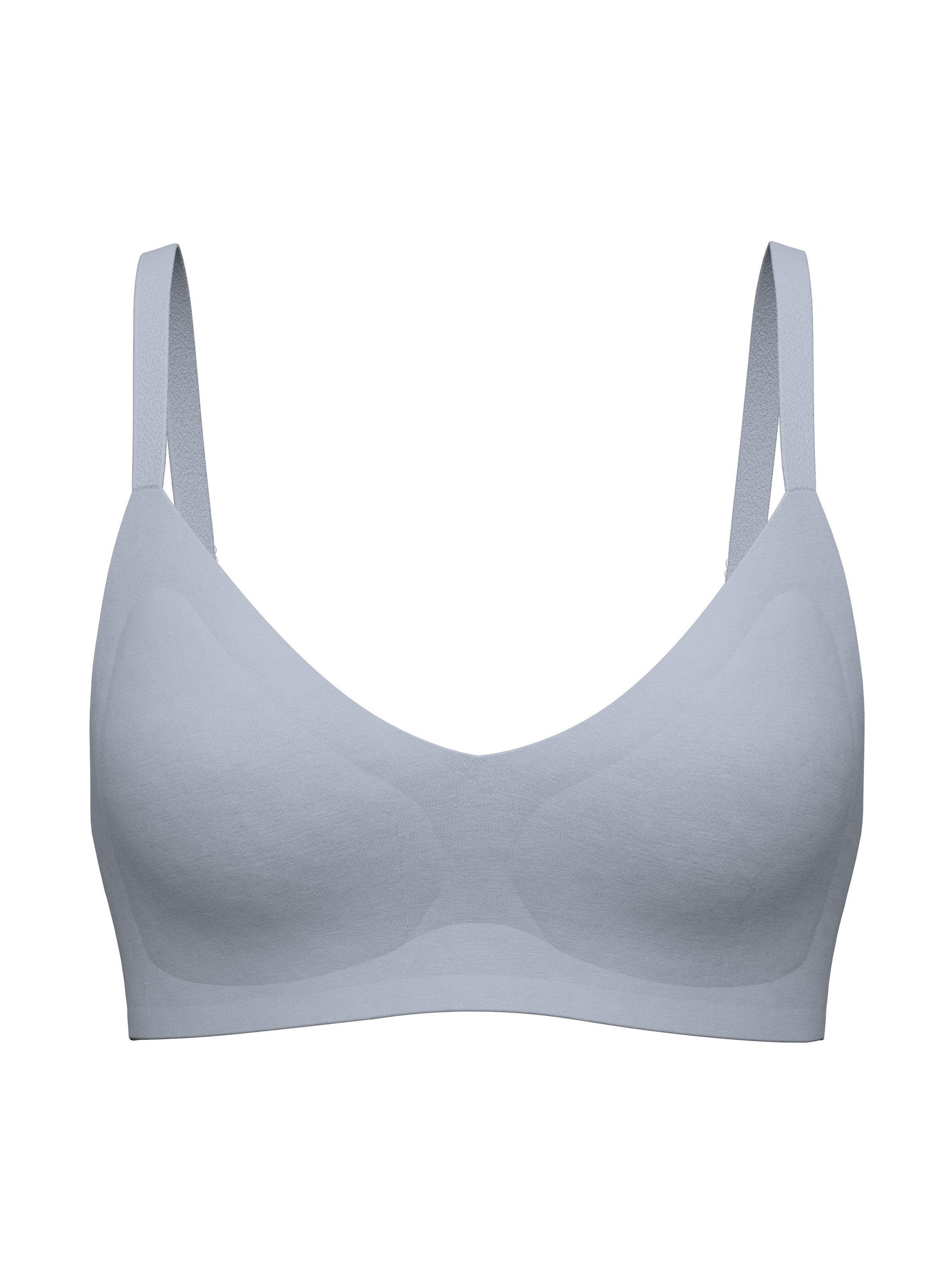 CALIDA Bustier Natural Skin Damen (1-tlg) hautfreundlich, herausnehmbare Pads, nahtlos, kein Abzeichnen