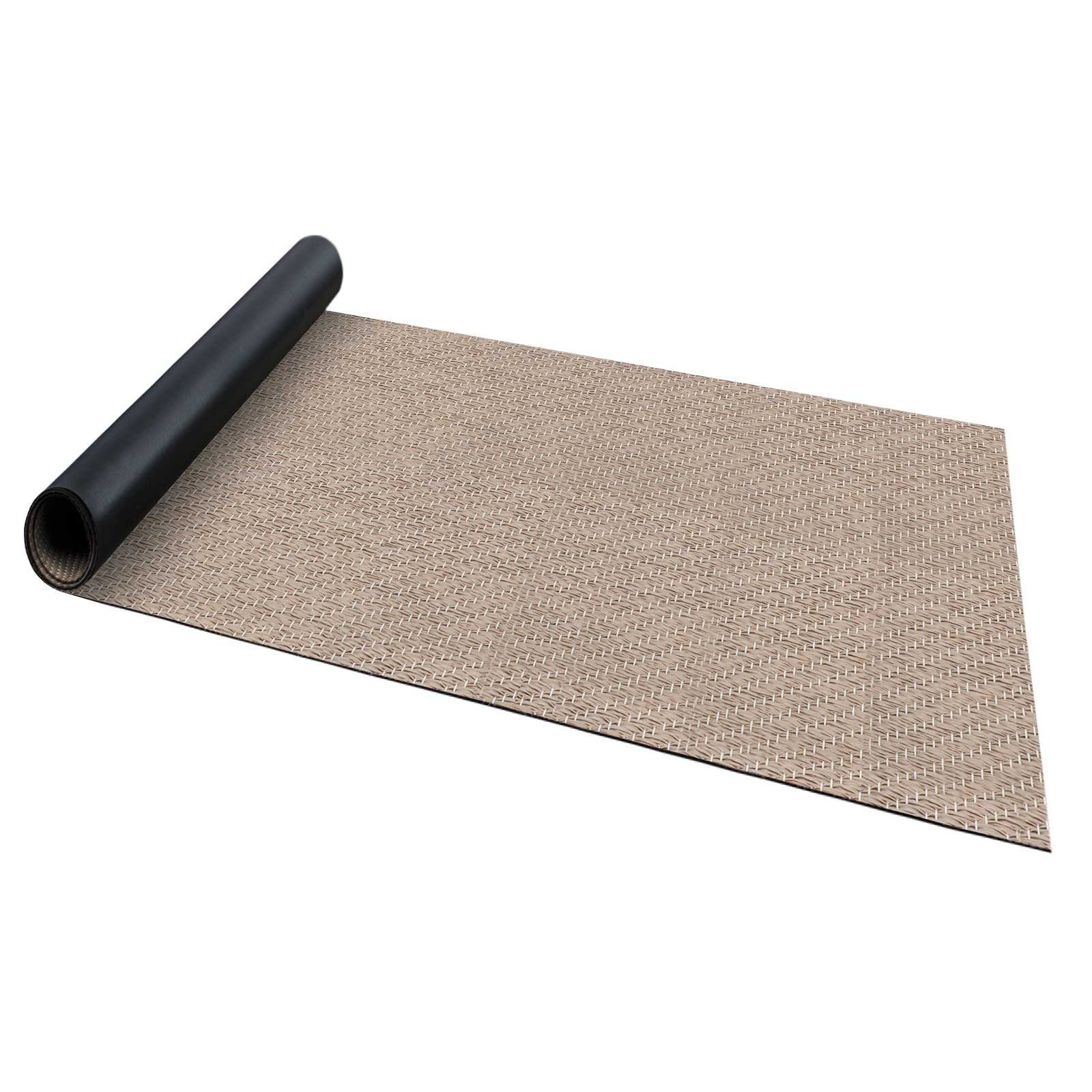 casa pura Vinylteppich Verona, Teppichläufer erhältlich in vielen Größen, Teppichboden, rechteckig, für Indoor- & Outdoorbereiche